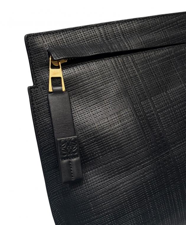 中古・古着通販】LOEWE (ロエベ) T-POUCH LINEN クラッチバッグ