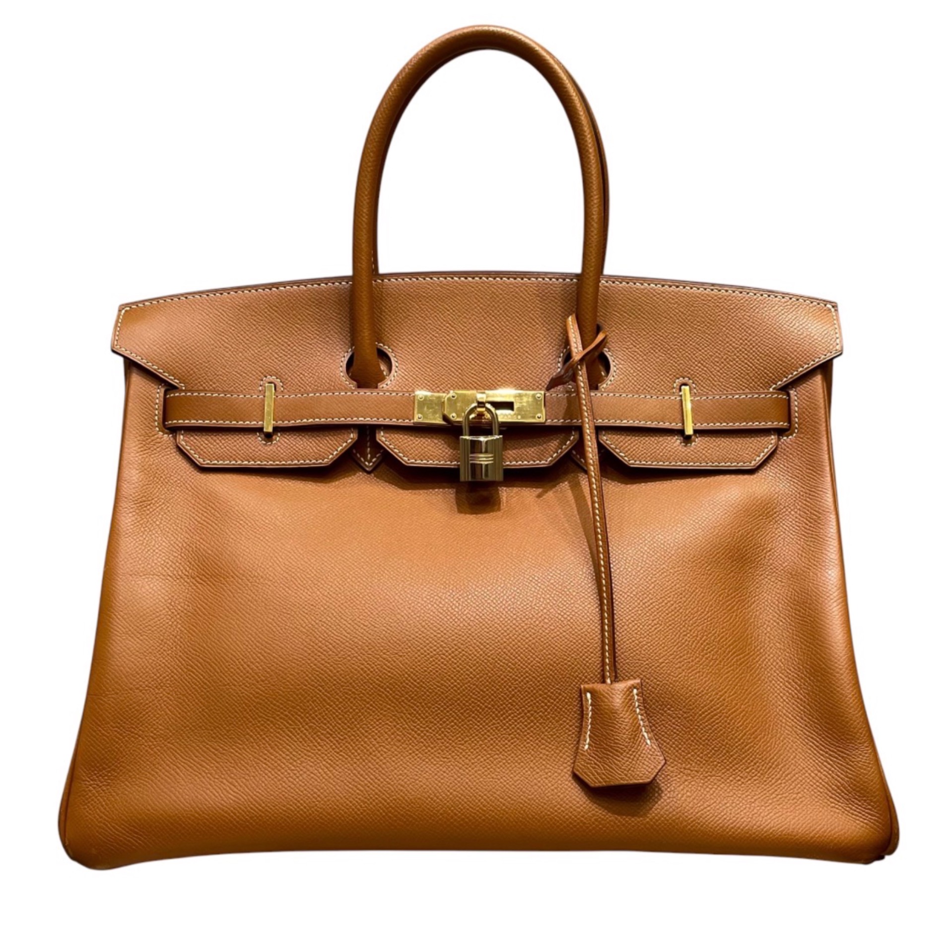 中古・古着通販】HERMES (エルメス) バーキン35/ゴールド金具/ヴォー 