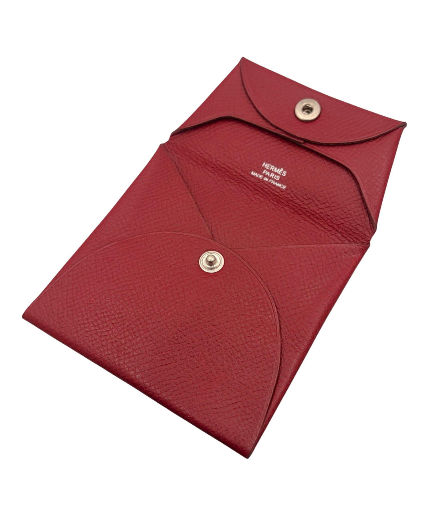 HERMES エルメス　ケース　バスティア　赤 中古・古着通販】HERMES (エルメス) バスティア/コインケース レッド系
