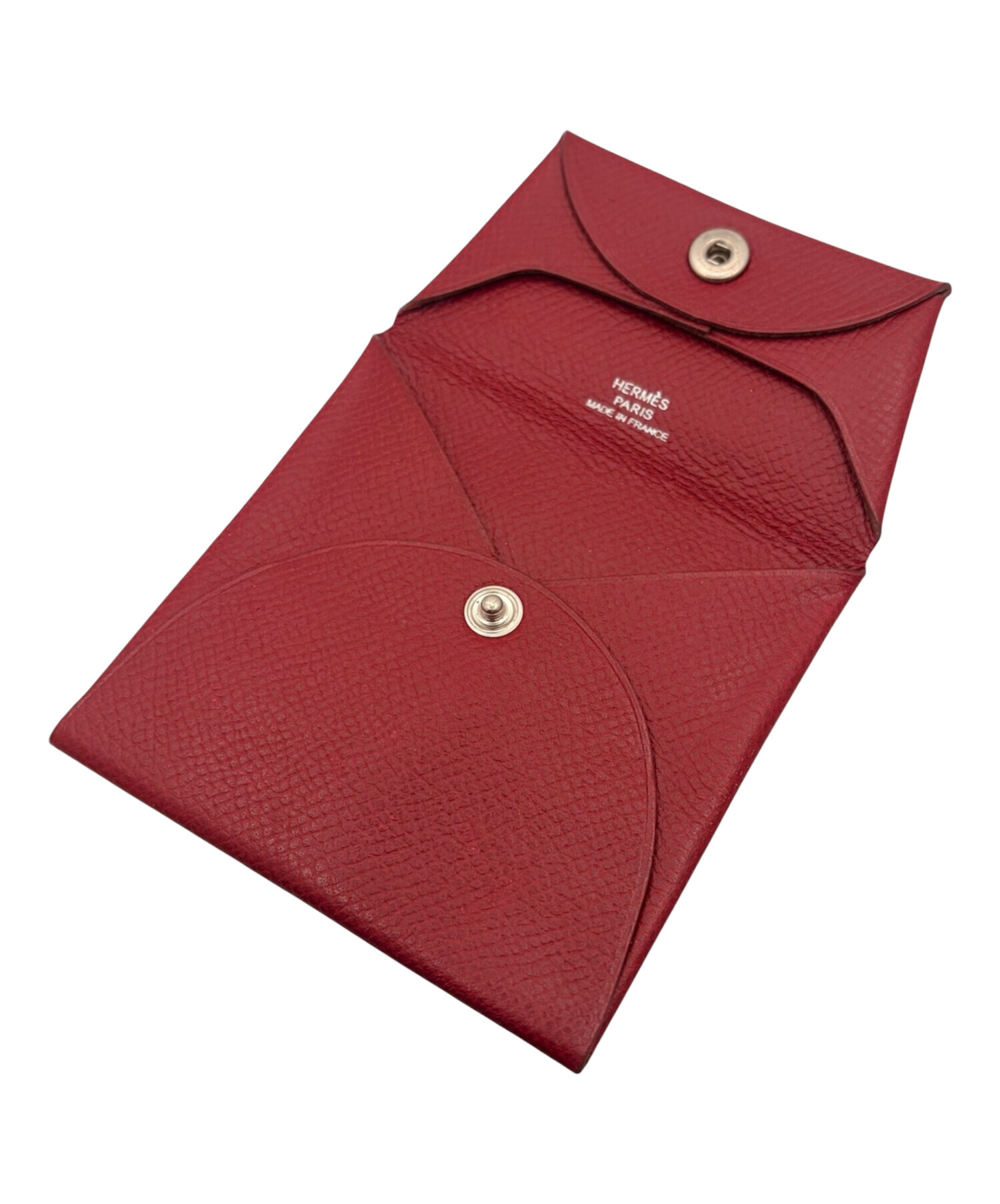 ね*こ様 HERMES バスティア ケース　新品未使用　レッド 中古・古着通販】HERMES (エルメス) バスティア レッド系｜ブランド