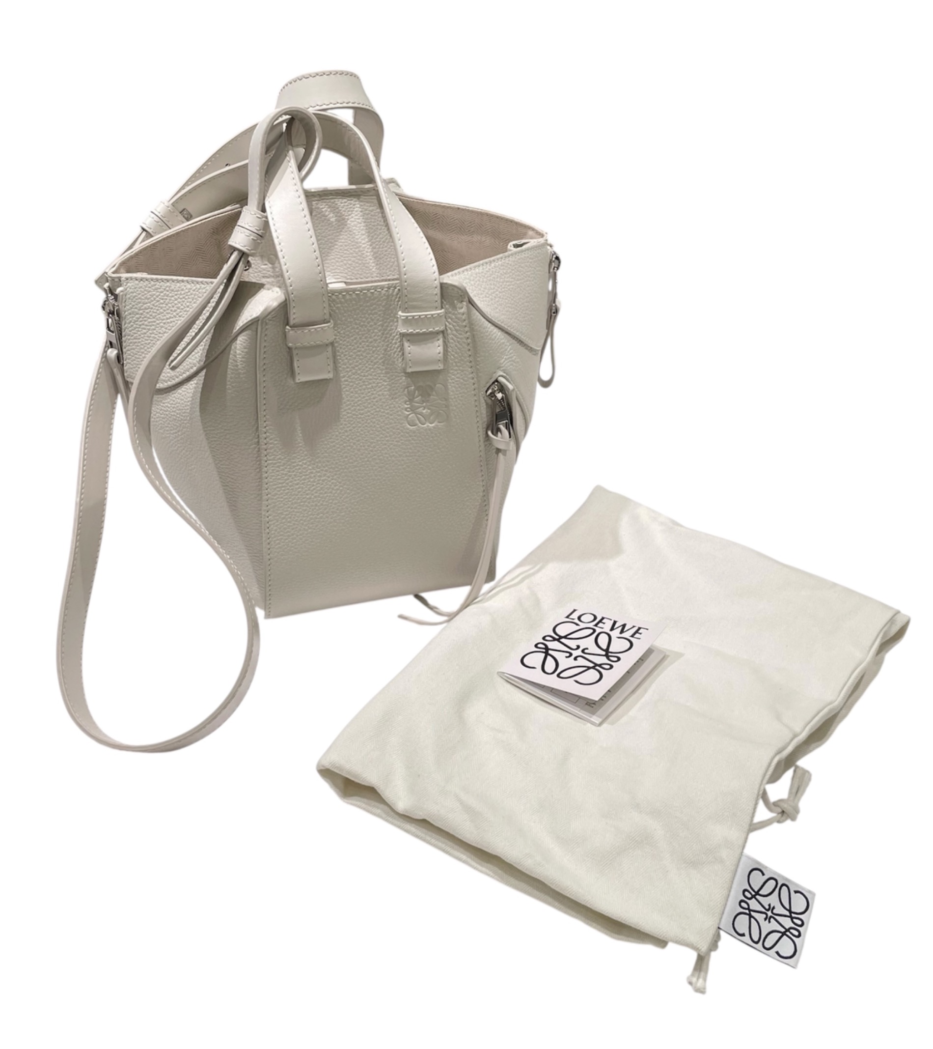 中古・古着通販】LOEWE (ロエベ) ハンモックバッグ コンパクト 