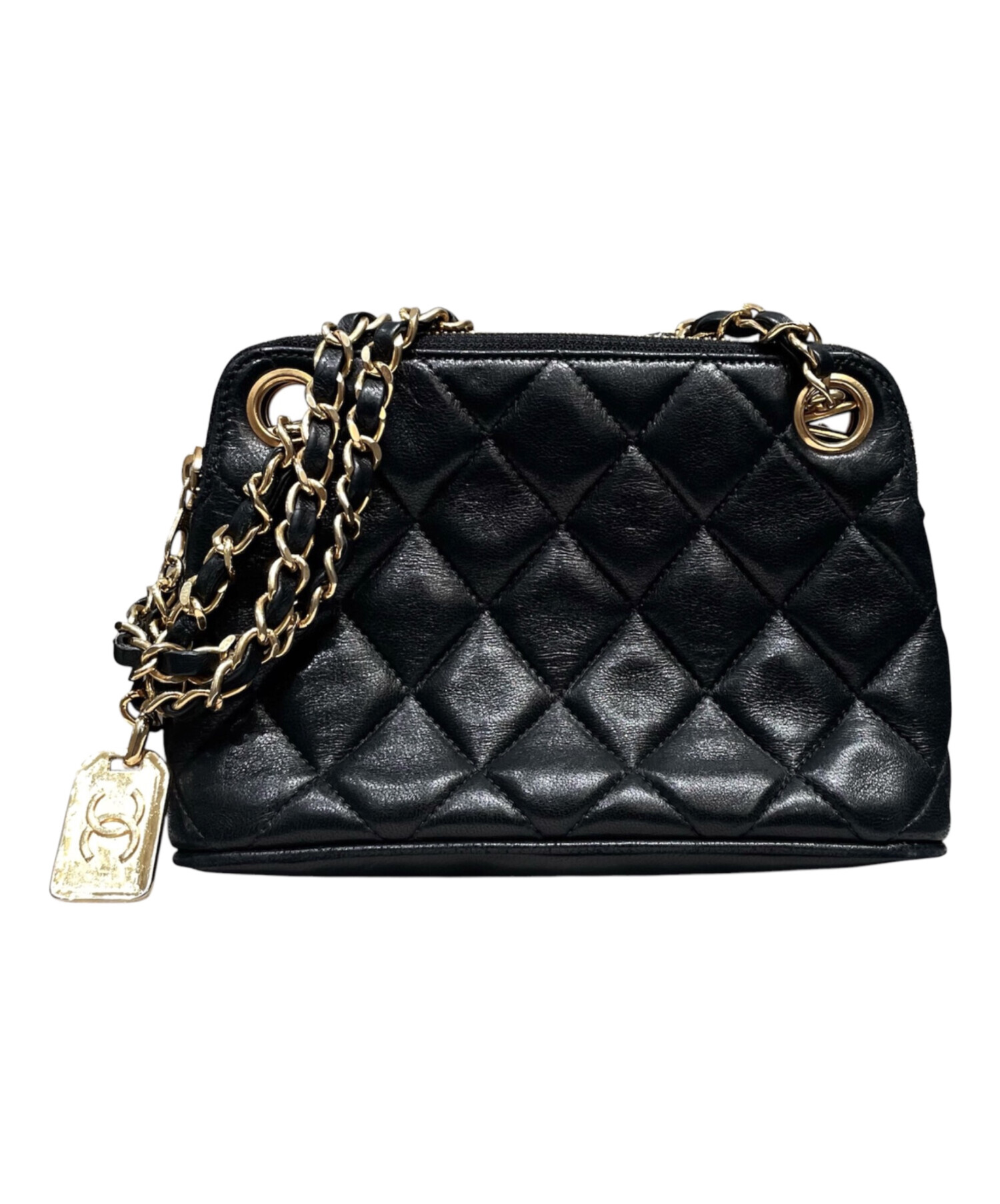 CHANEL:ヴィンテージ、マトラッセシュック 中古・古着通販】CHANEL (シャネル) ヴィンテージマトラッセチェーン