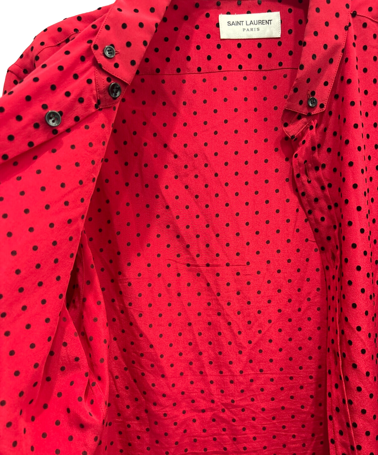 中古・古着通販】Saint Laurent Paris (サンローランパリ) ドット柄