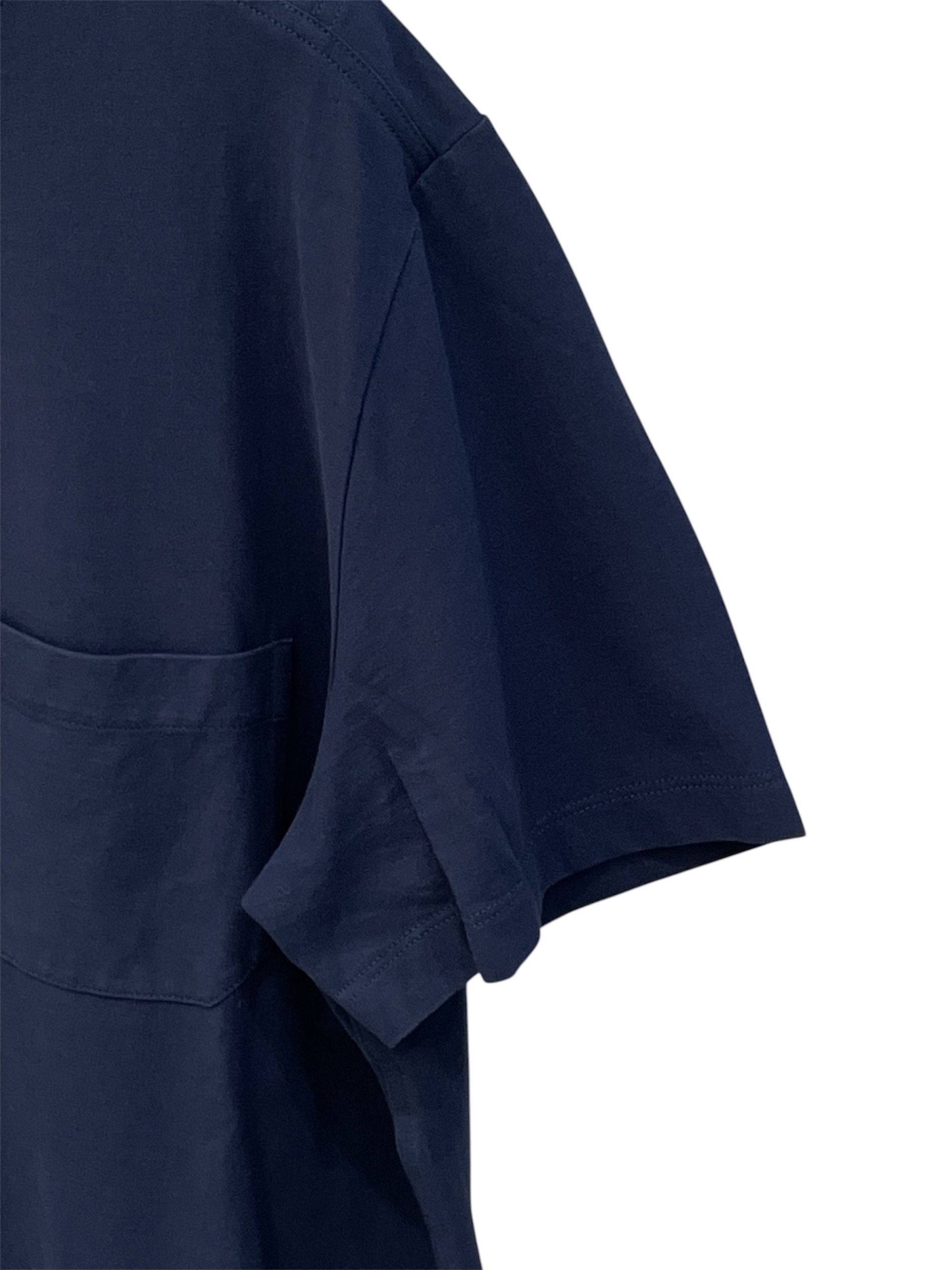 中古・古着通販】HERMES (エルメス) ポケットTシャツ ネイビー サイズ