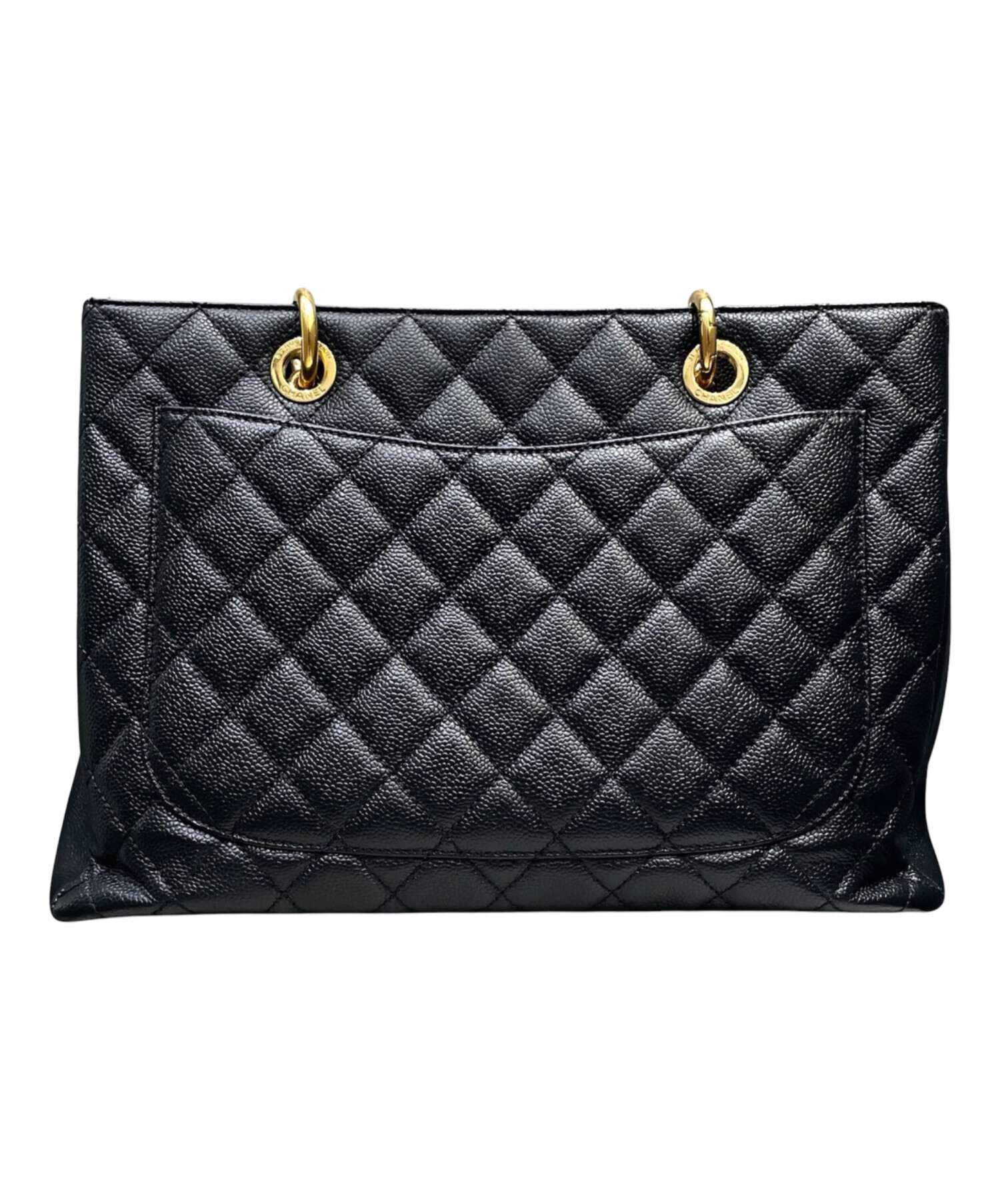 xxxxxです✥超美品シャネル CHANEL GSTトートバッグ 中古・古着通販】CHANEL (シャネル) ココマークチェーントートバッグ