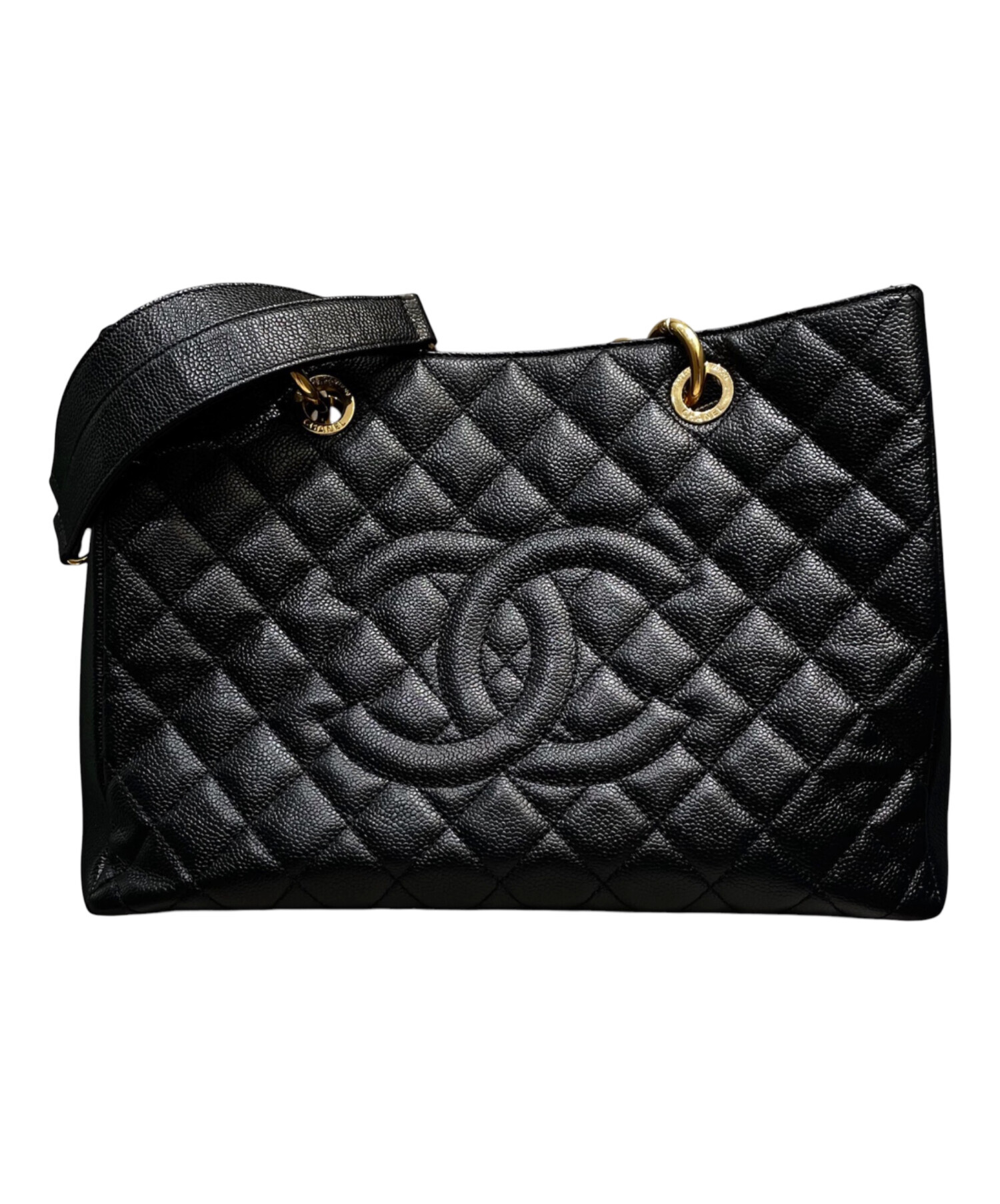 中古・古着通販】CHANEL (シャネル) ココマークチェーントートバッグ