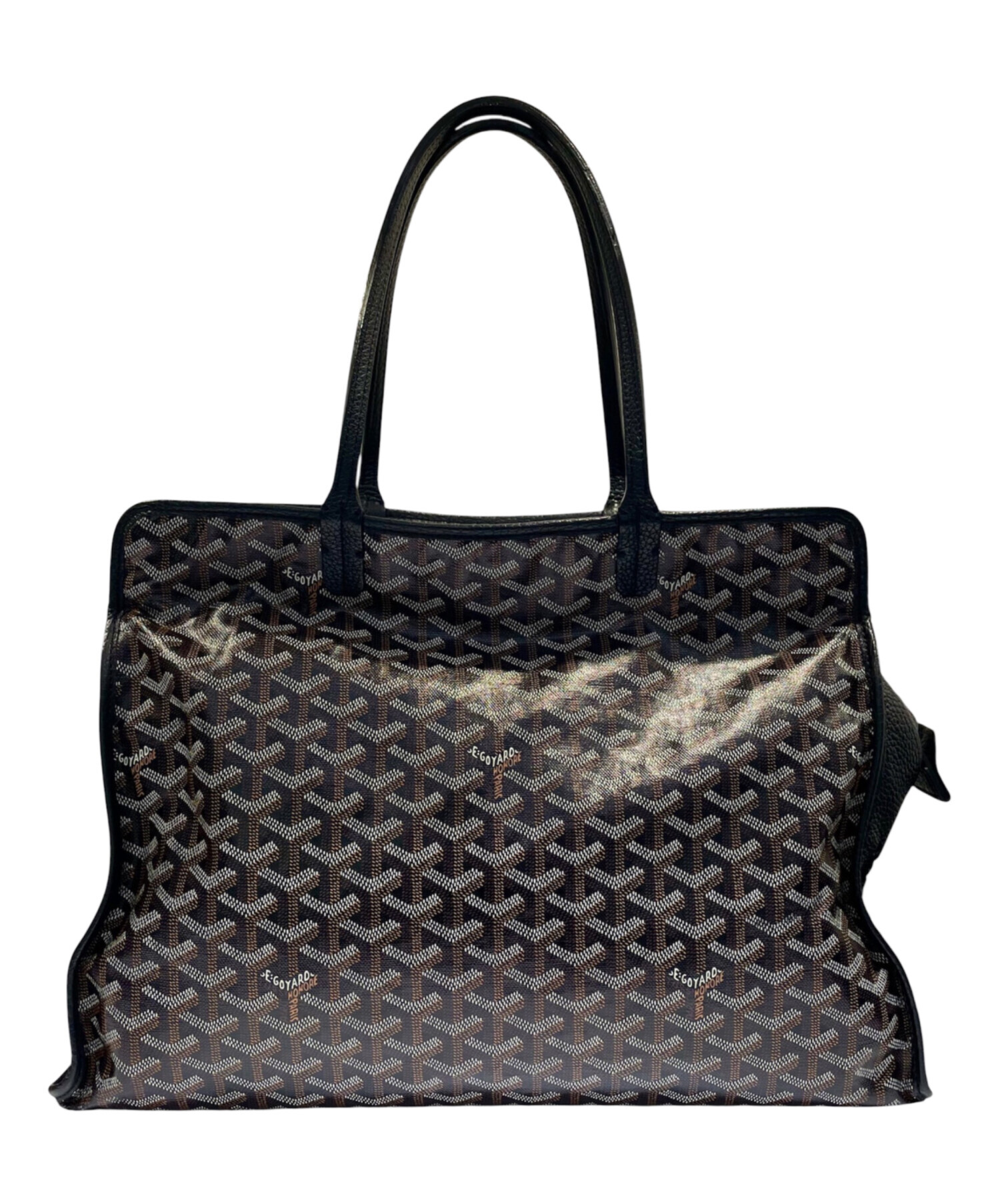 【中古】 GOYARD （ゴヤール） トートバッグ【専用です】 中古・古着通販】GOYARD (ゴヤール) トートバッグ/ヘリンボーン