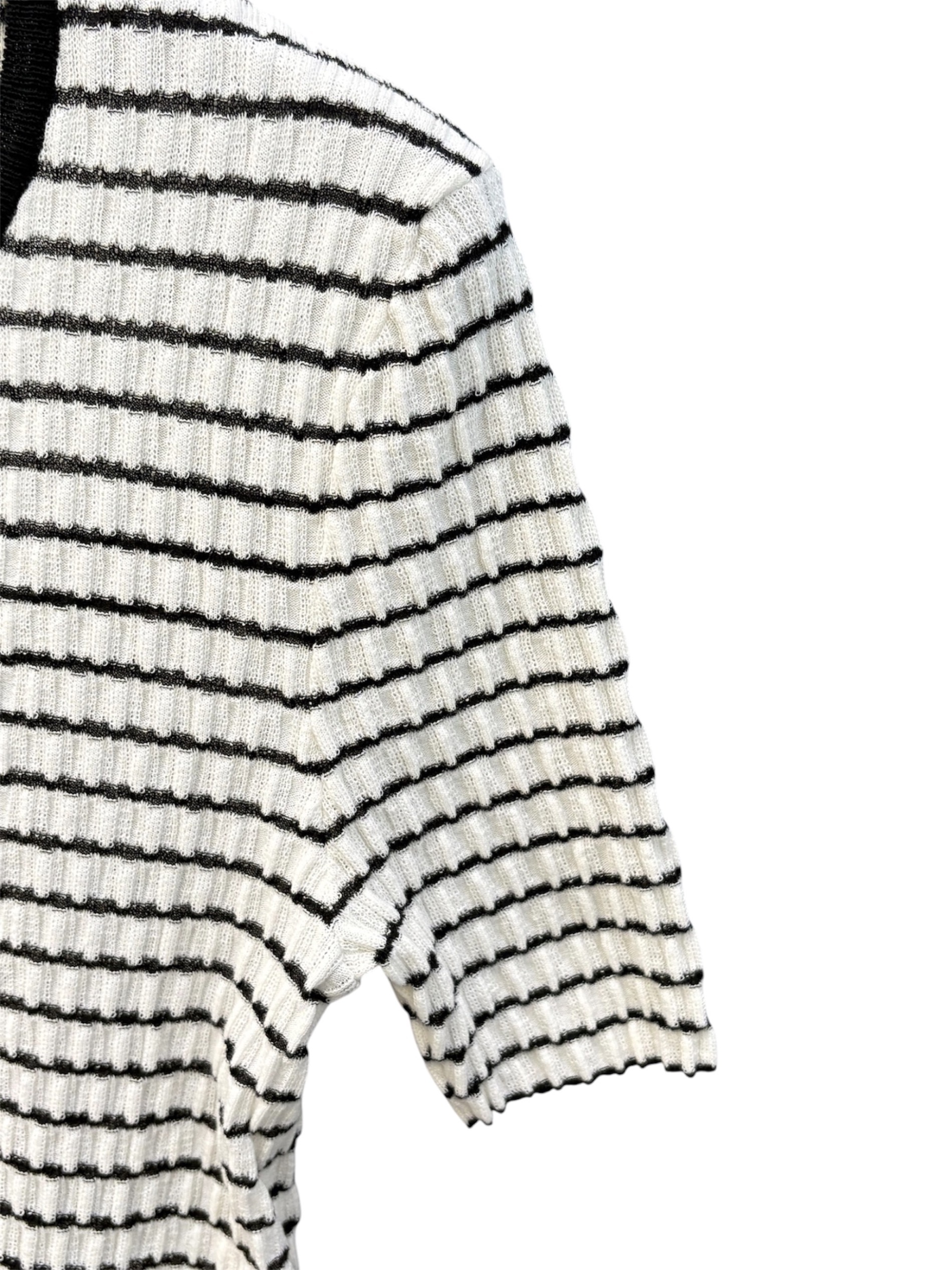 中古・古着通販】CHANEL (シャネル) ココマーク ボーダーニット