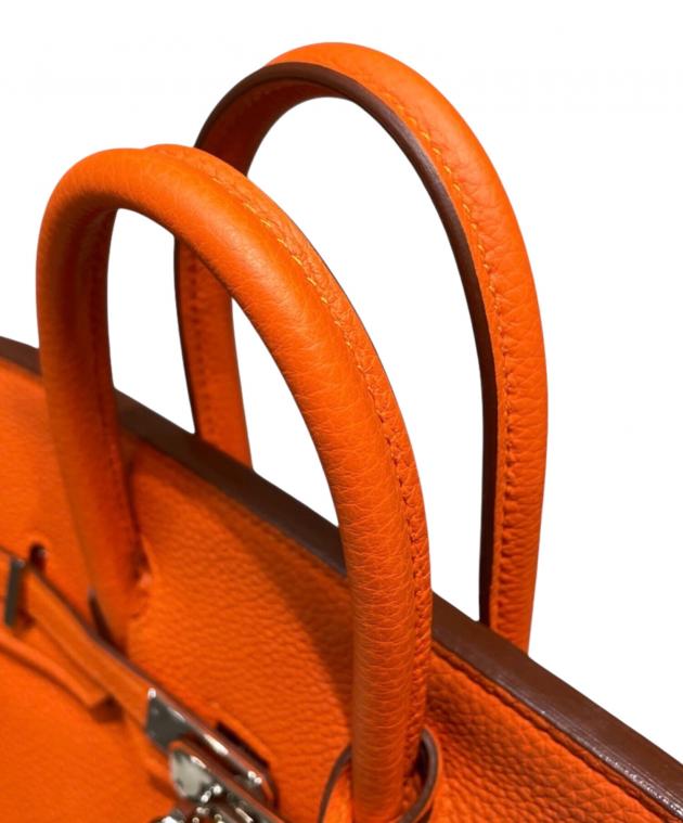 中古・古着通販】HERMES (エルメス) バーキン25/シルバー金具/トリヨン