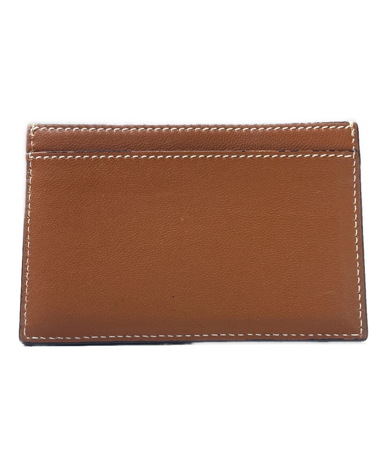 CELINE ブラウンケース 中古・古着通販】CELINE (セリーヌ) トリンオフ カードケース ブラウン