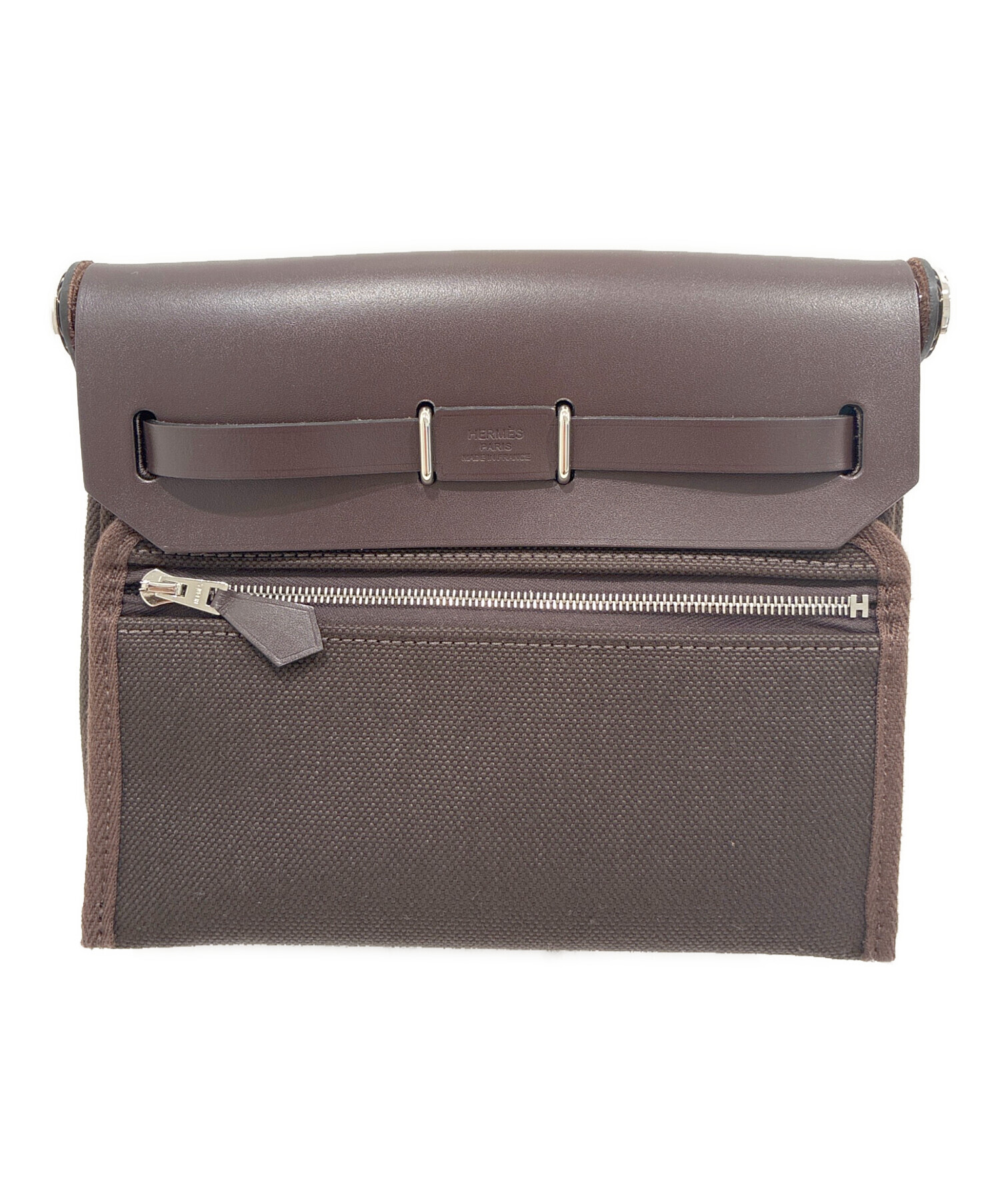 中古・古着通販】HERMES (エルメス) エールバッグ ジップ 20 ミニ/G
