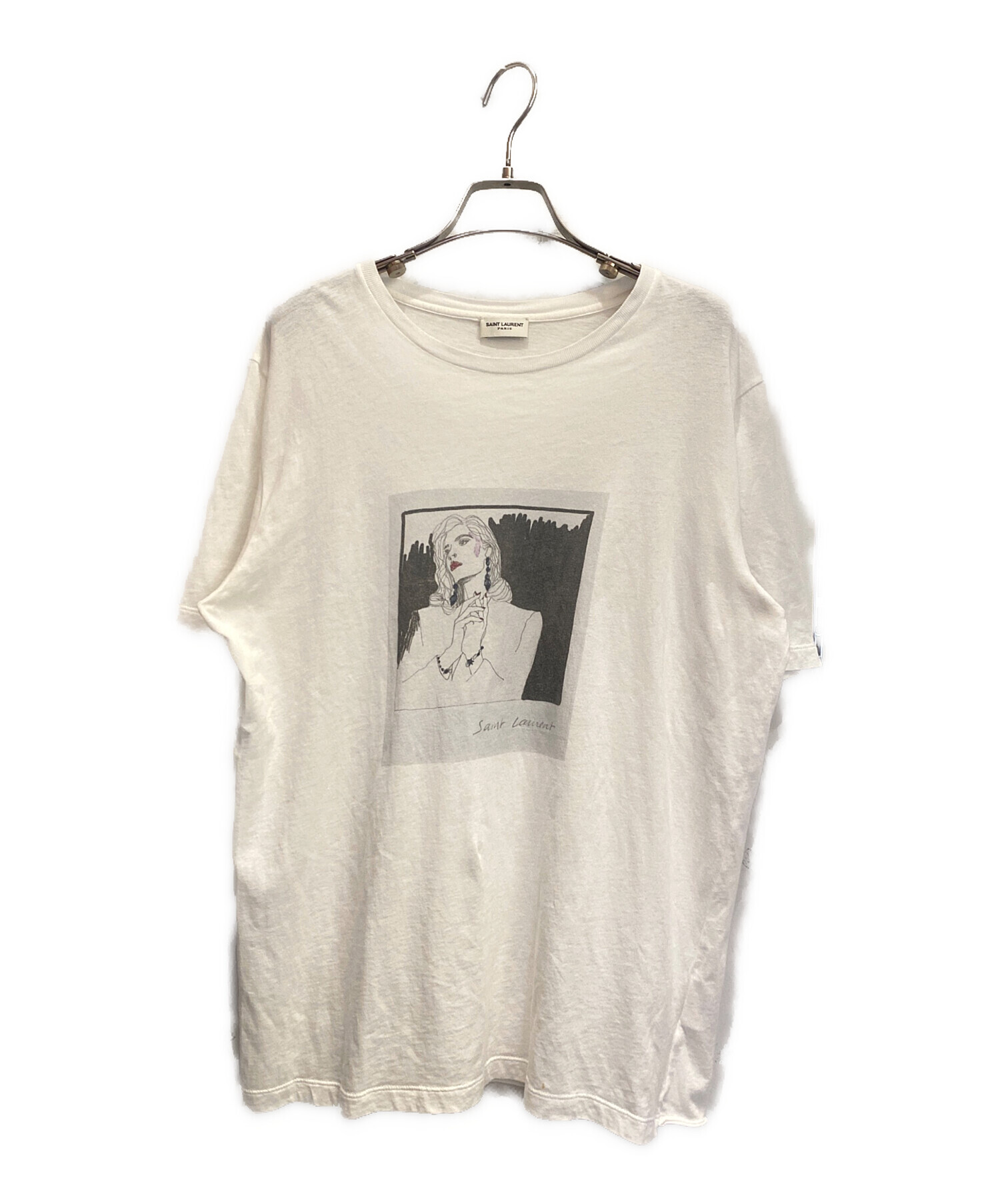 中古・古着通販】Saint Laurent Paris (サンローランパリ) プリントT