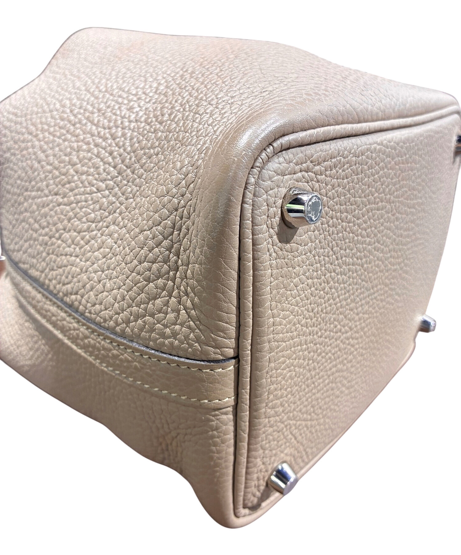 エルメス ピコタンロック　PM トリヨンクレマンス エトゥープ　ハンドバッグ 中古・古着通販】HERMES (エルメス) Picotin Lock PM ピコタンロック
