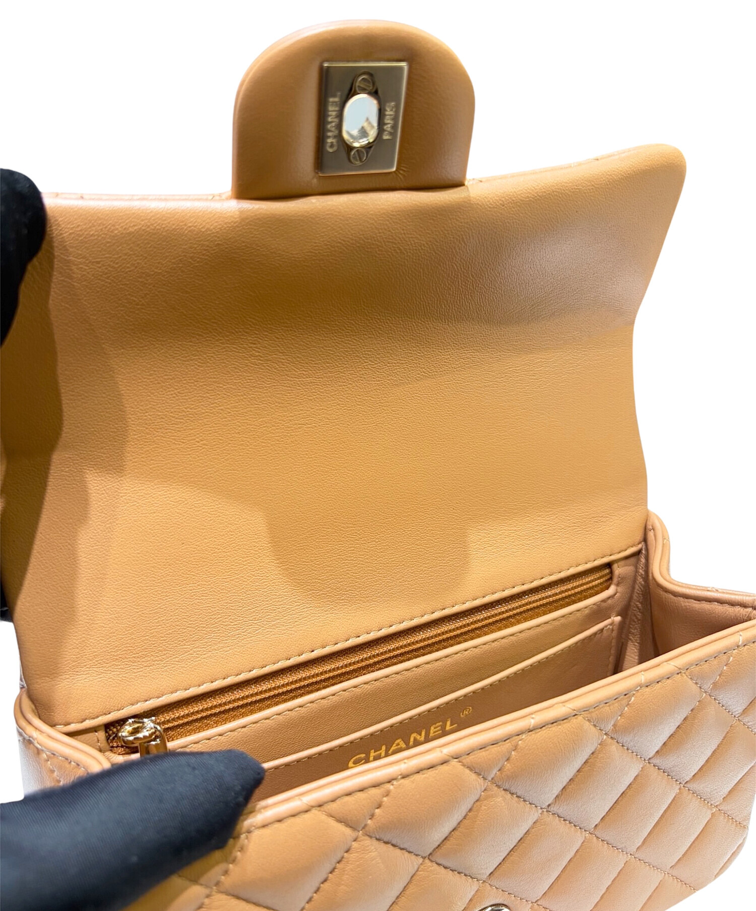 中古・古着通販】CHANEL (シャネル) ミニ トップハンドルクラシック