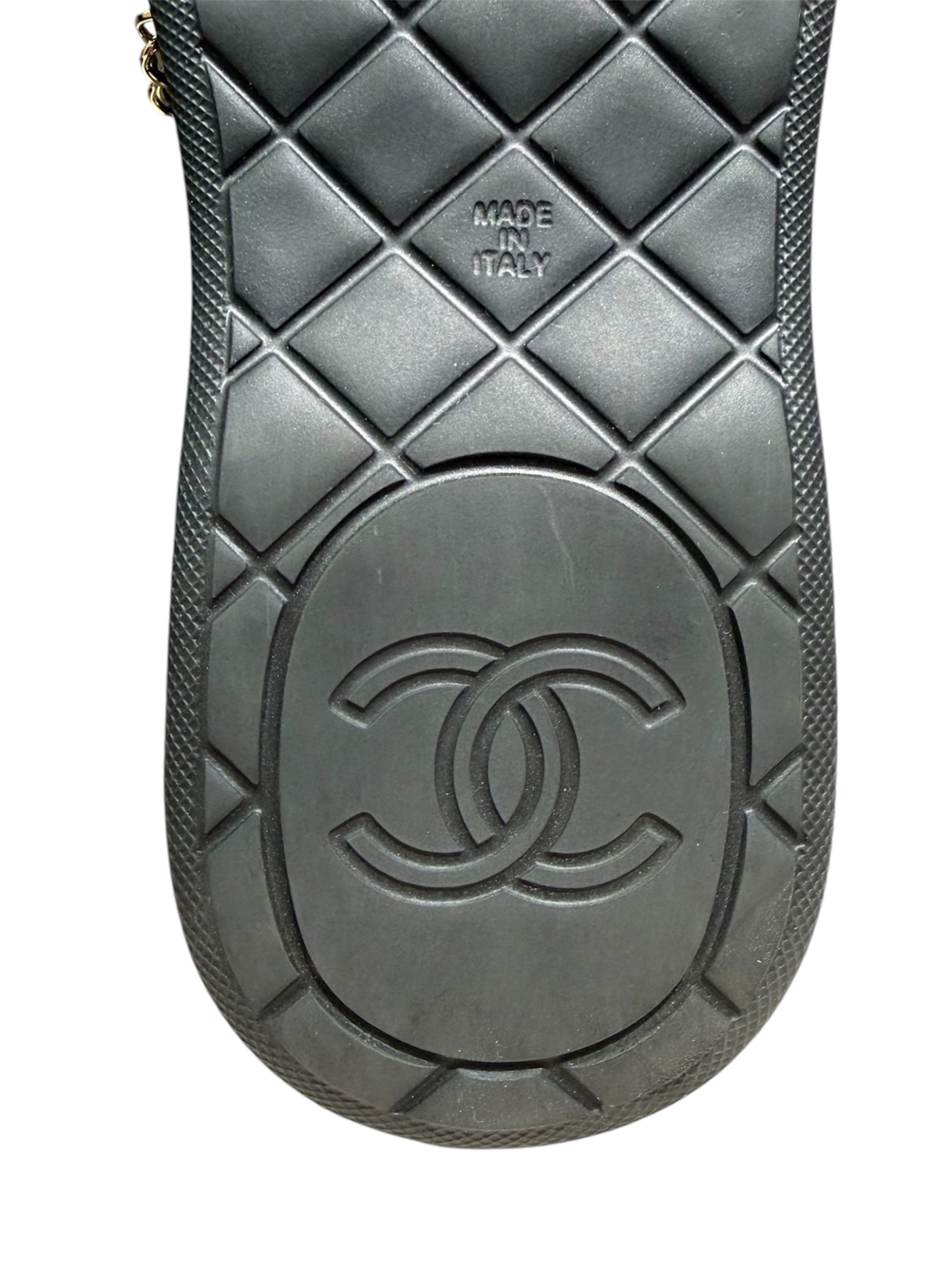 中古・古着通販】CHANEL (シャネル) チェーンストラップサンダル