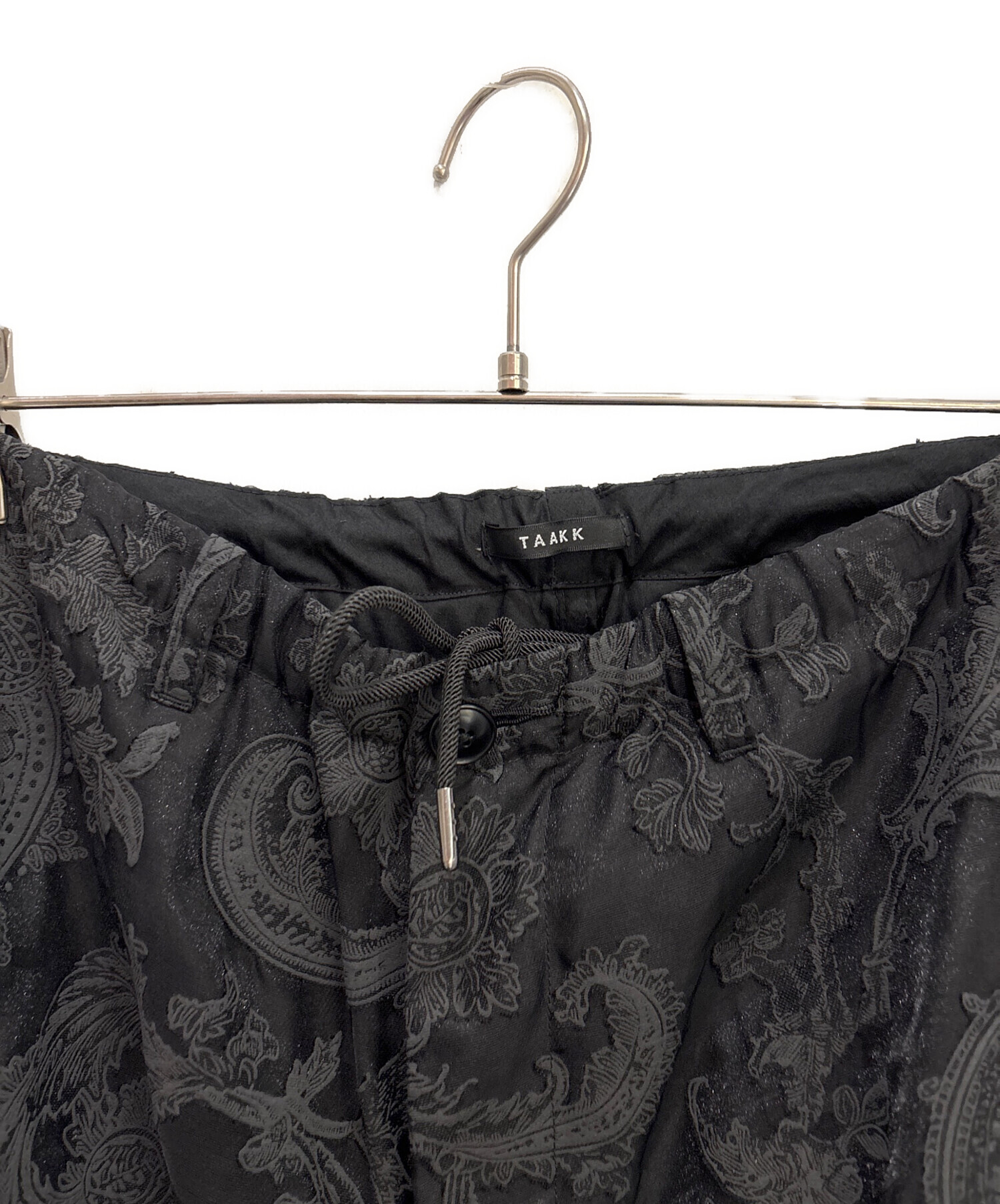 中古・古着通販】TAAKK (ターク) Parachute Pants ブラック サイズ:L