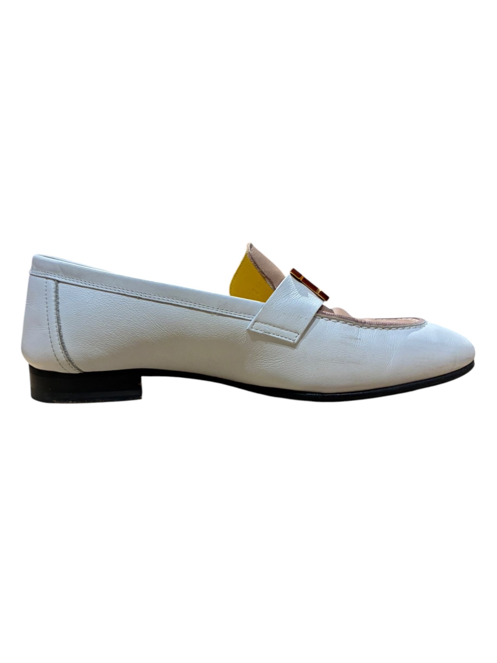 中古・古着通販】HERMES (エルメス) モカシンローファー ブラウン
