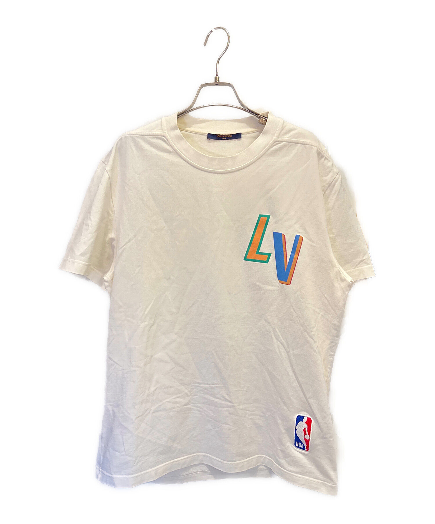 中古・古着通販】LOUIS VUITTON (ルイ ヴィトン) NBA LVロゴプリント T