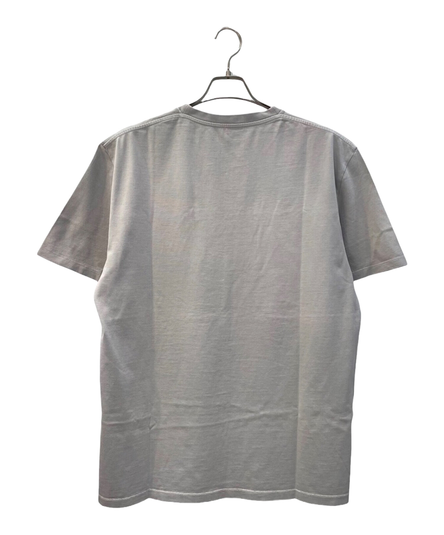 LOEWE アナグラム刺繍 Tシャツ グレー 中古・古着通販】LOEWE (ロエベ) アナグラム刺繍カットソー グレー