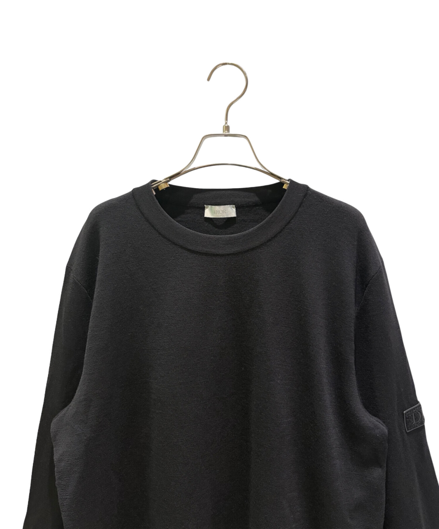 中古・古着通販】DIOR HOMME (ディオール オム) ロゴパッチ付きウール