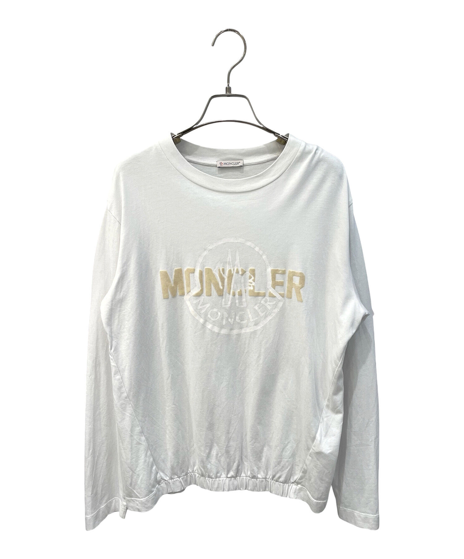 中古・古着通販】MONCLER (モンクレール) ロゴプリントロングスリーブ