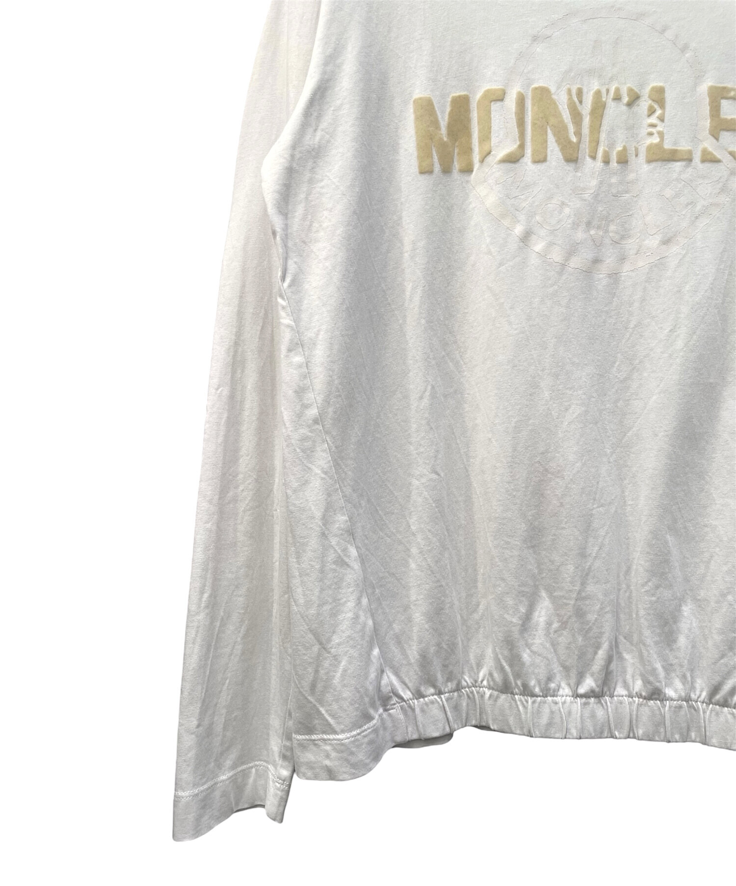 中古・古着通販】MONCLER (モンクレール) ロゴプリントロングスリーブ