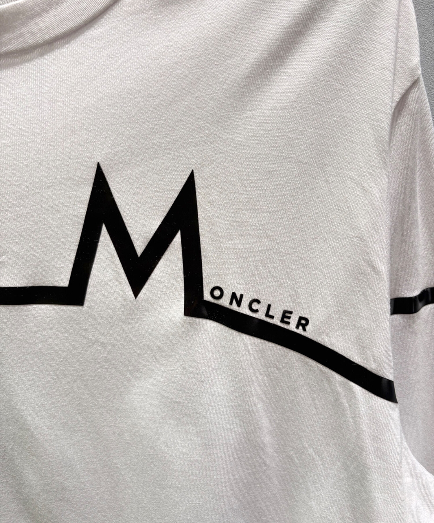 中古・古着通販】MONCLER (モンクレール) フロント・ラバーロゴ