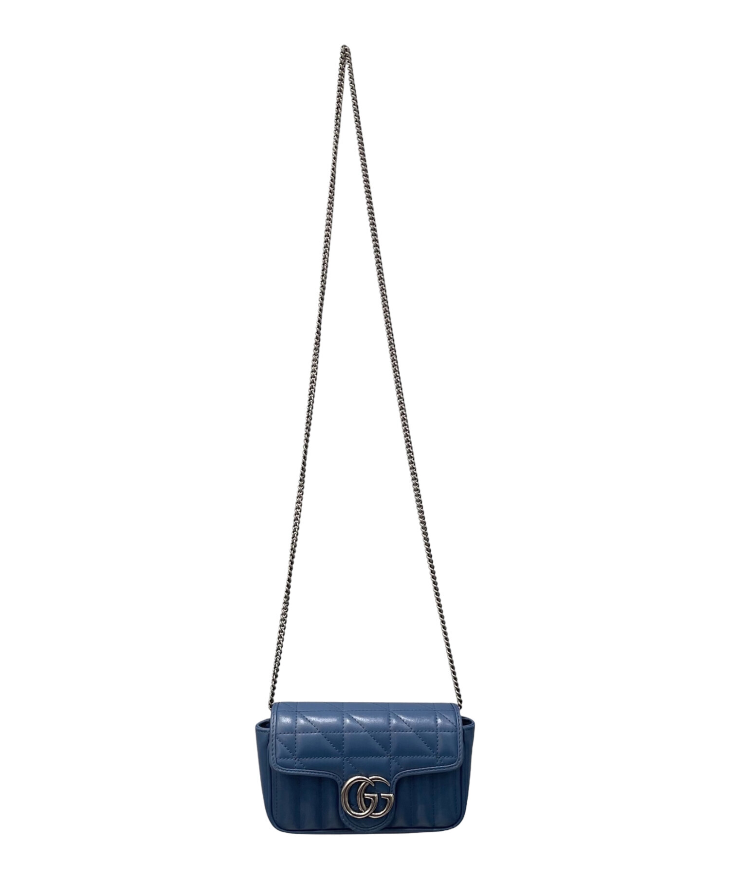 中古・古着通販】GUCCI (グッチ) GGマーモント チェーンショルダー