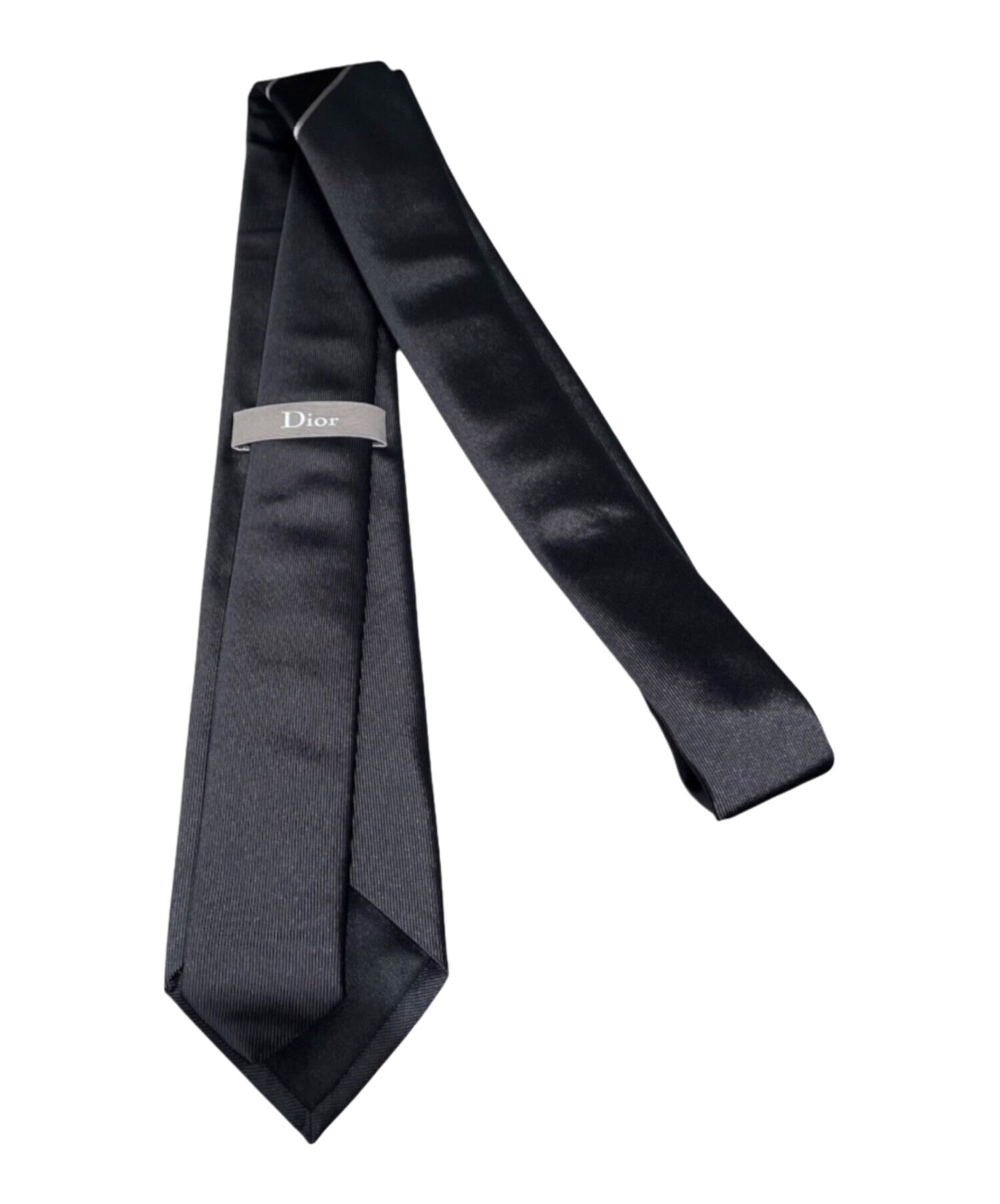 中古・古着通販】Dior (ディオール) シルクネクタイ ブラック サイズ