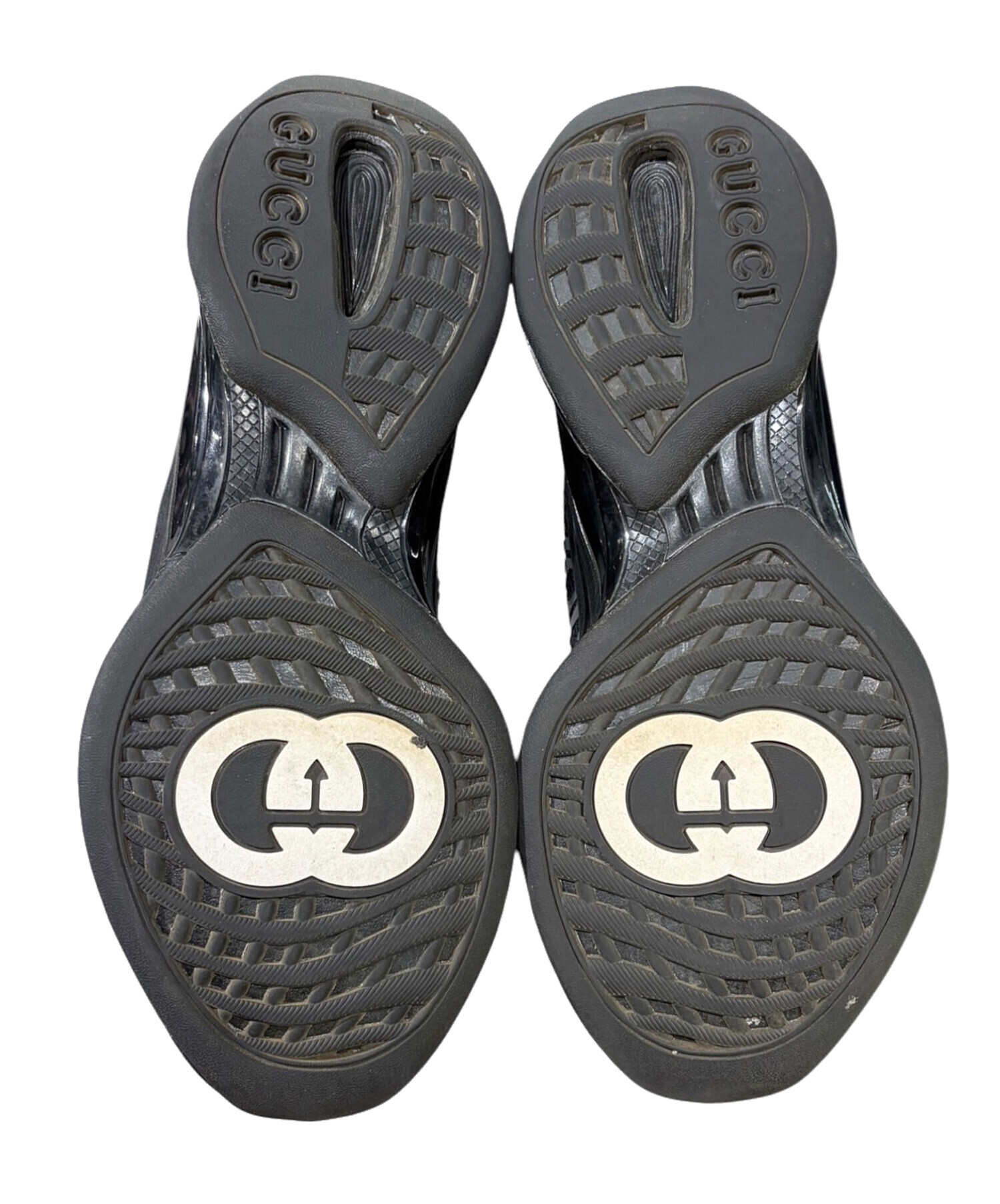 中古・古着通販】GUCCI (グッチ) ローカットスニーカー ブラック