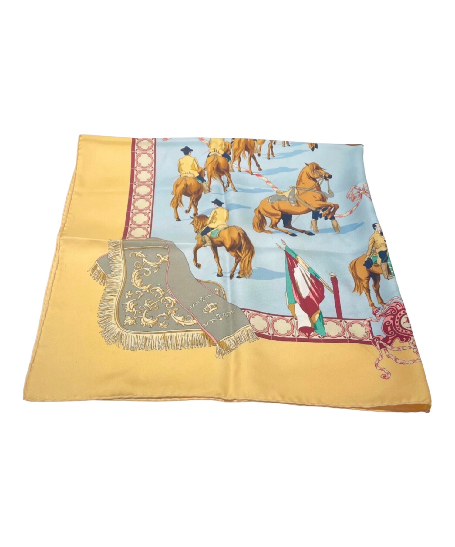 中古・古着通販】HERMES (エルメス) シルクスカーフ/カレ90/王立