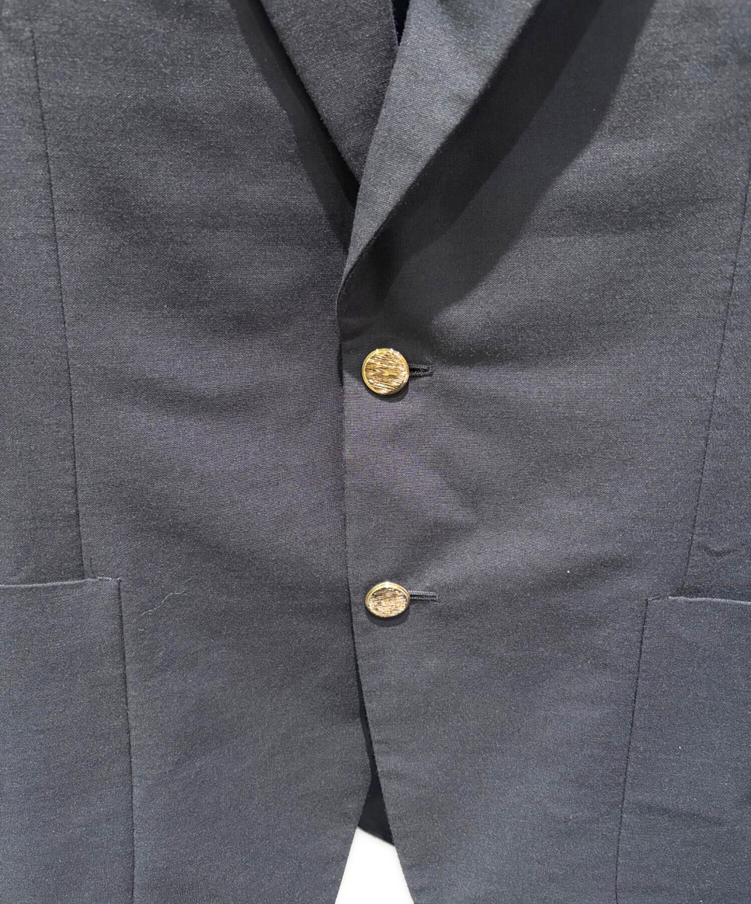 中古・古着通販】GUCCI (グッチ) 金ボタン2Bテーラードジャケット