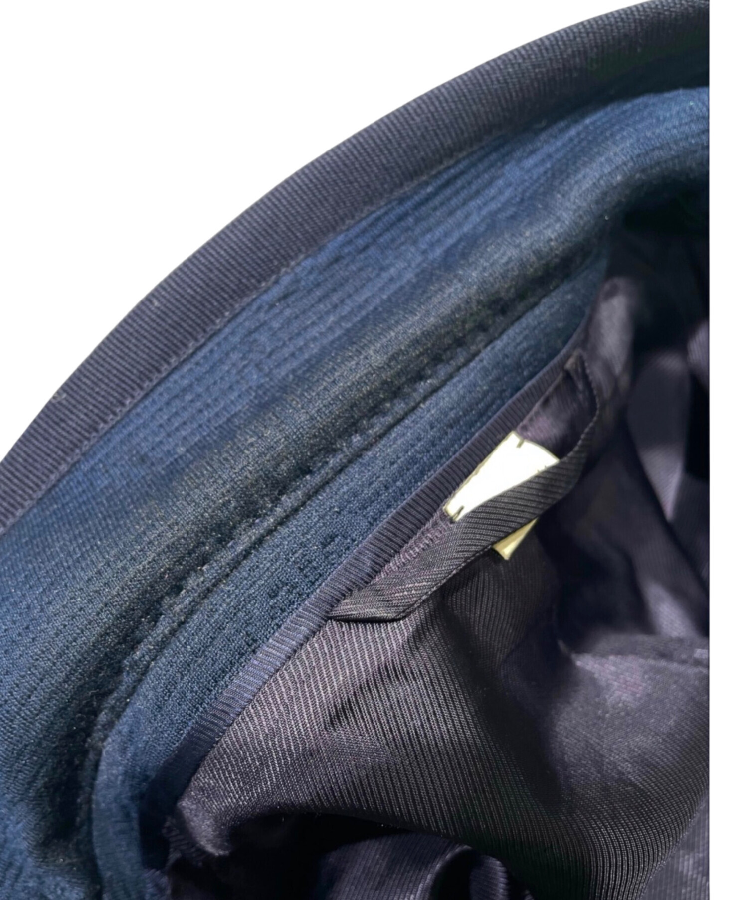 中古・古着通販】GUCCI (グッチ) GG柄テーラードジャケット ネイビー
