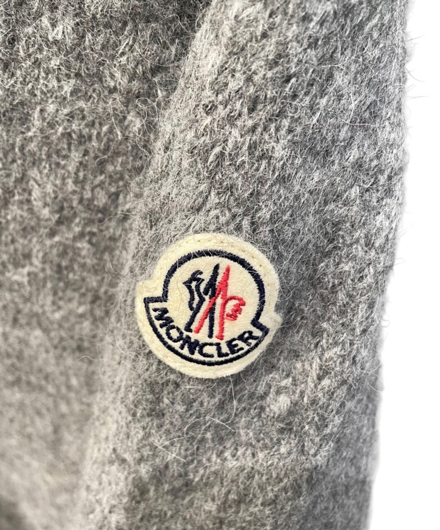 中古・古着通販】MONCLER (モンクレール) タートルネックニット グレー