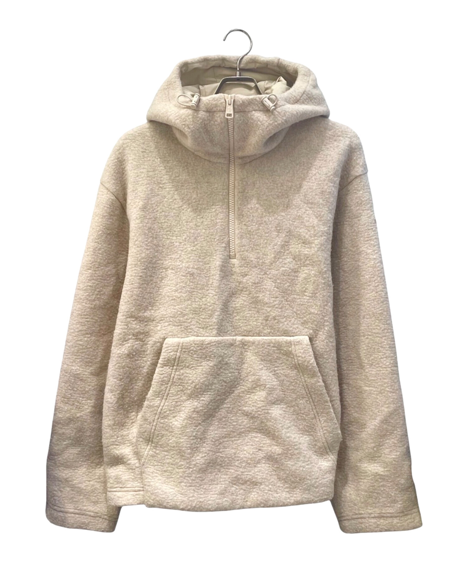中古・古着通販】MONCLER (モンクレール) アノラックパーカー ベージュ