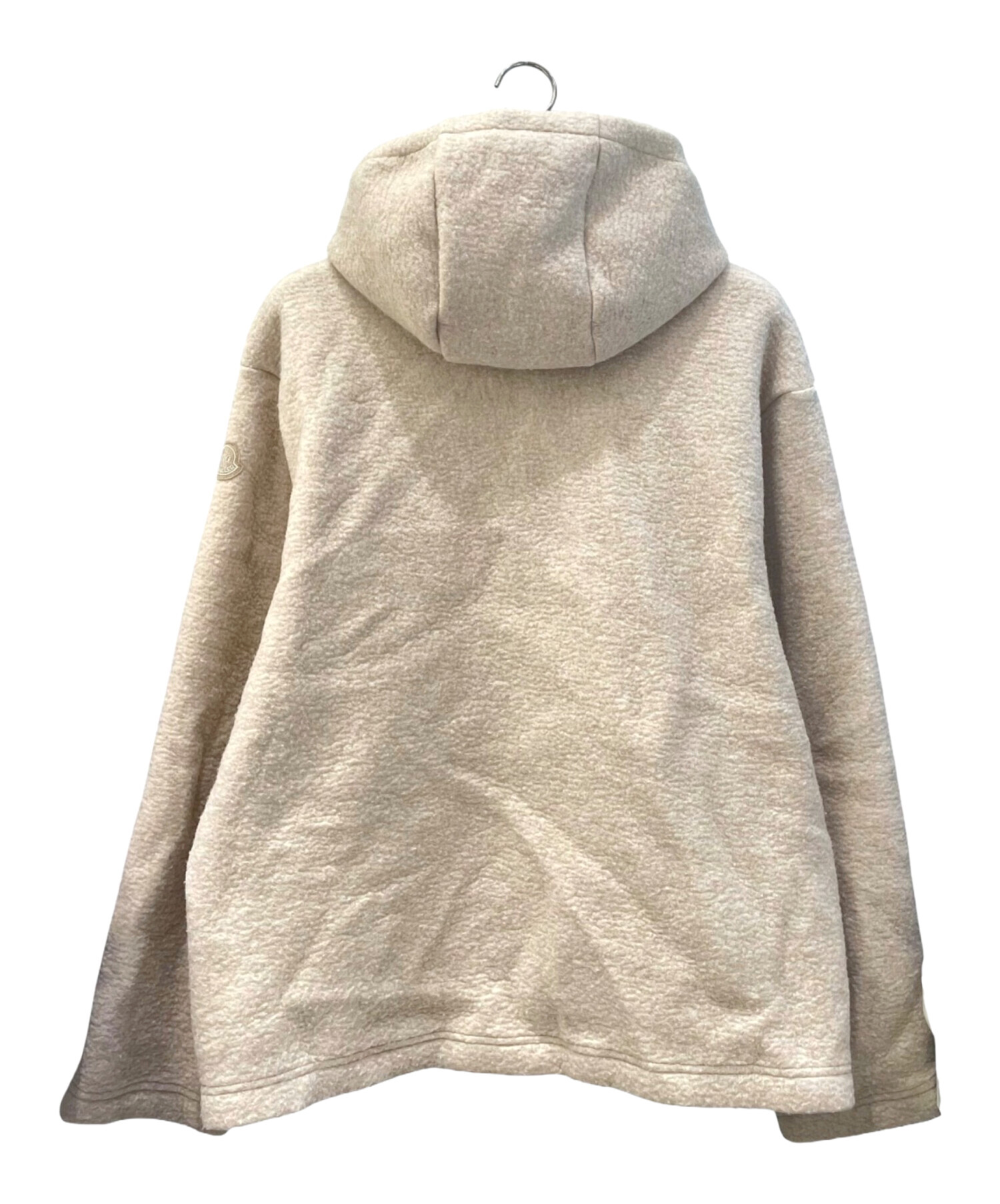 中古・古着通販】MONCLER (モンクレール) アノラックパーカー ベージュ
