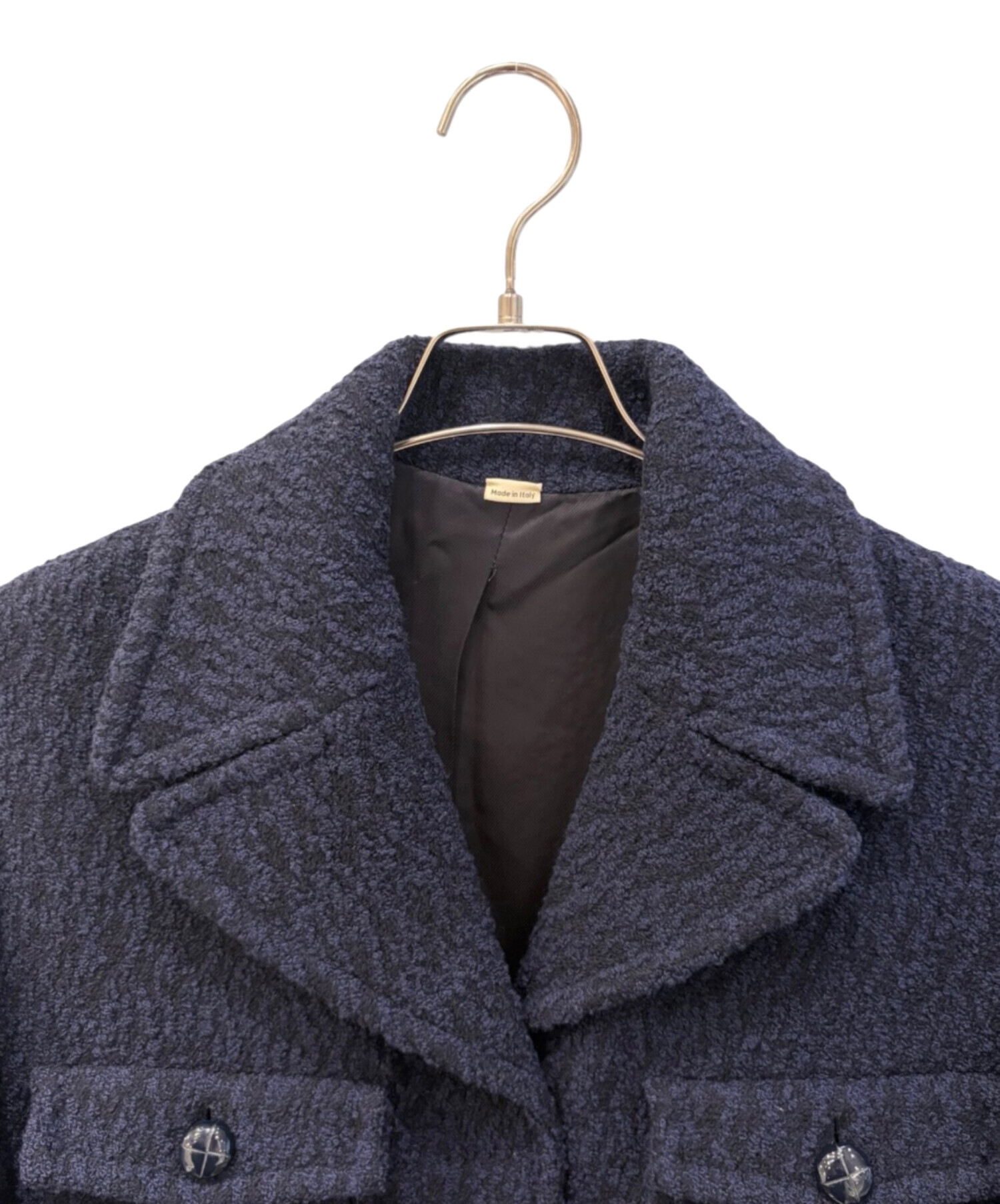 中古・古着通販】GUCCI (グッチ) ソフトツイードブークレ オーバー