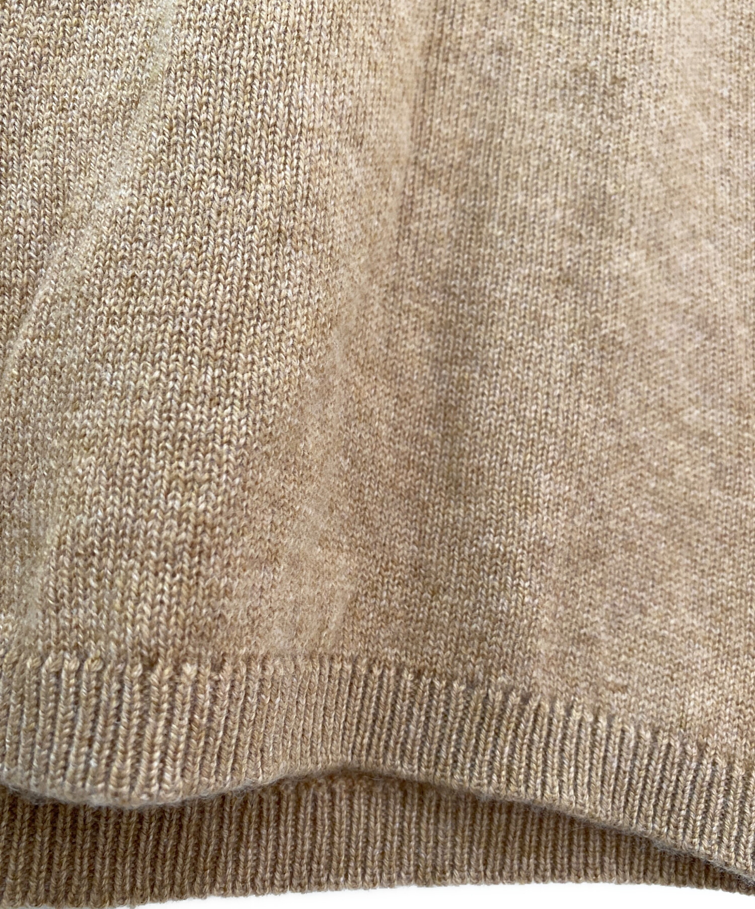 中古・古着通販】LORO PIANA (ロロピアーナ) 半袖ニット ブラウン