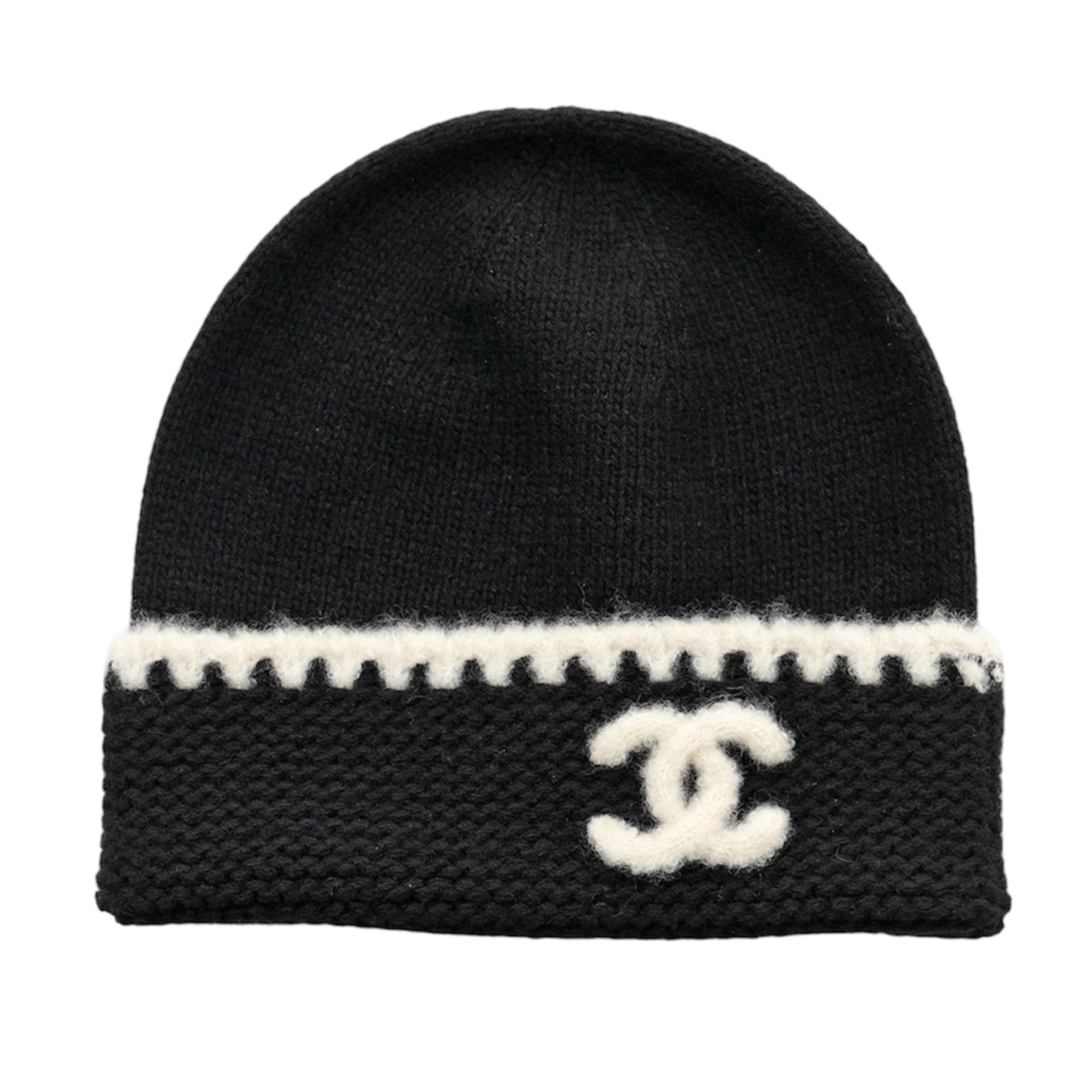 中古・古着通販】CHANEL (シャネル) ココマーク カシミヤニット帽
