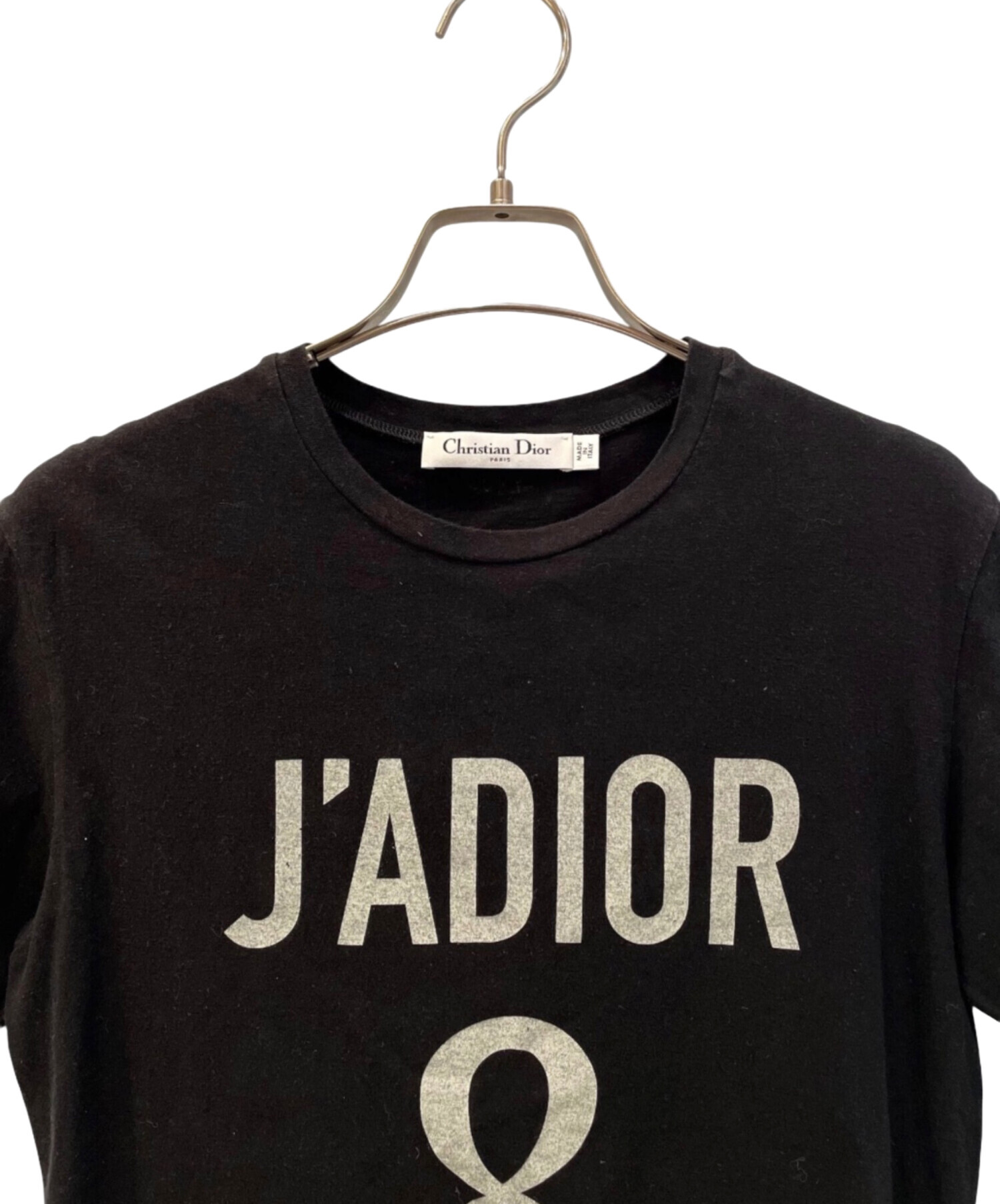 【美品・近年モデル】Dior J'Adior 8 半袖tシャツ　黒　有名人着用 中古・古着通販】Christian Dior (クリスチャン ディオール) J'ADIOR 8