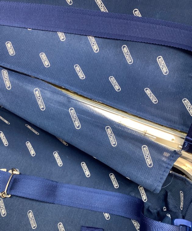 中古・古着通販】RIMOWA (リモワ) スーツケース ブルー×シルバー