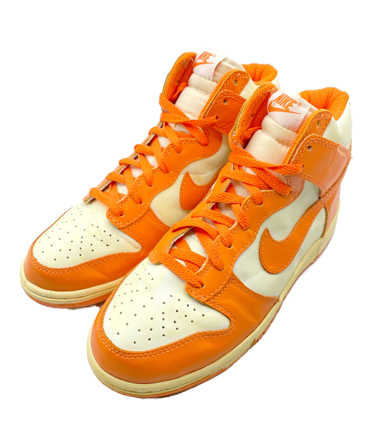 中古・古着通販】NIKE (ナイキ) DUNK HIGH QK オレンジ サイズ:27cm 