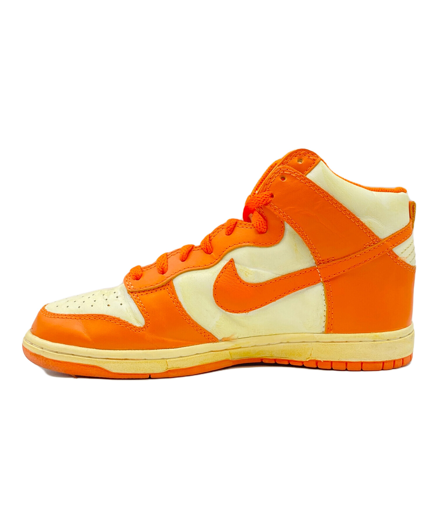 中古・古着通販】NIKE (ナイキ) DUNK HIGH QK オレンジ サイズ:27cm 