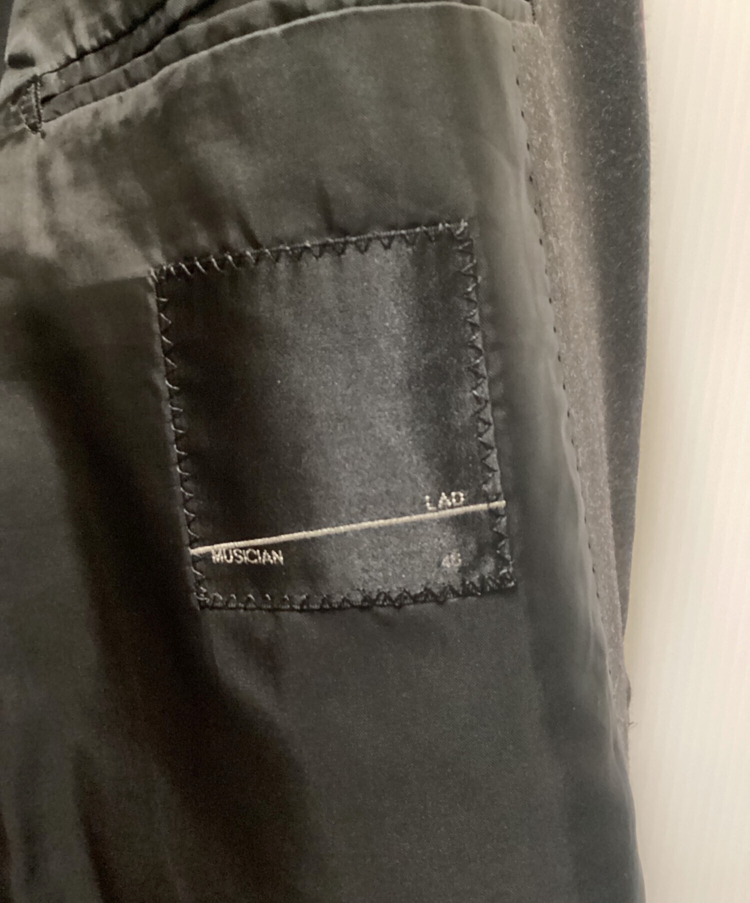 中古・古着通販】LAD MUSICIAN (ラッドミュージシャン) WOOL GABARDINE 中古・古着通販】LAD MUSICIAN (ラッドミュージシャン) WOOL GABARDINE