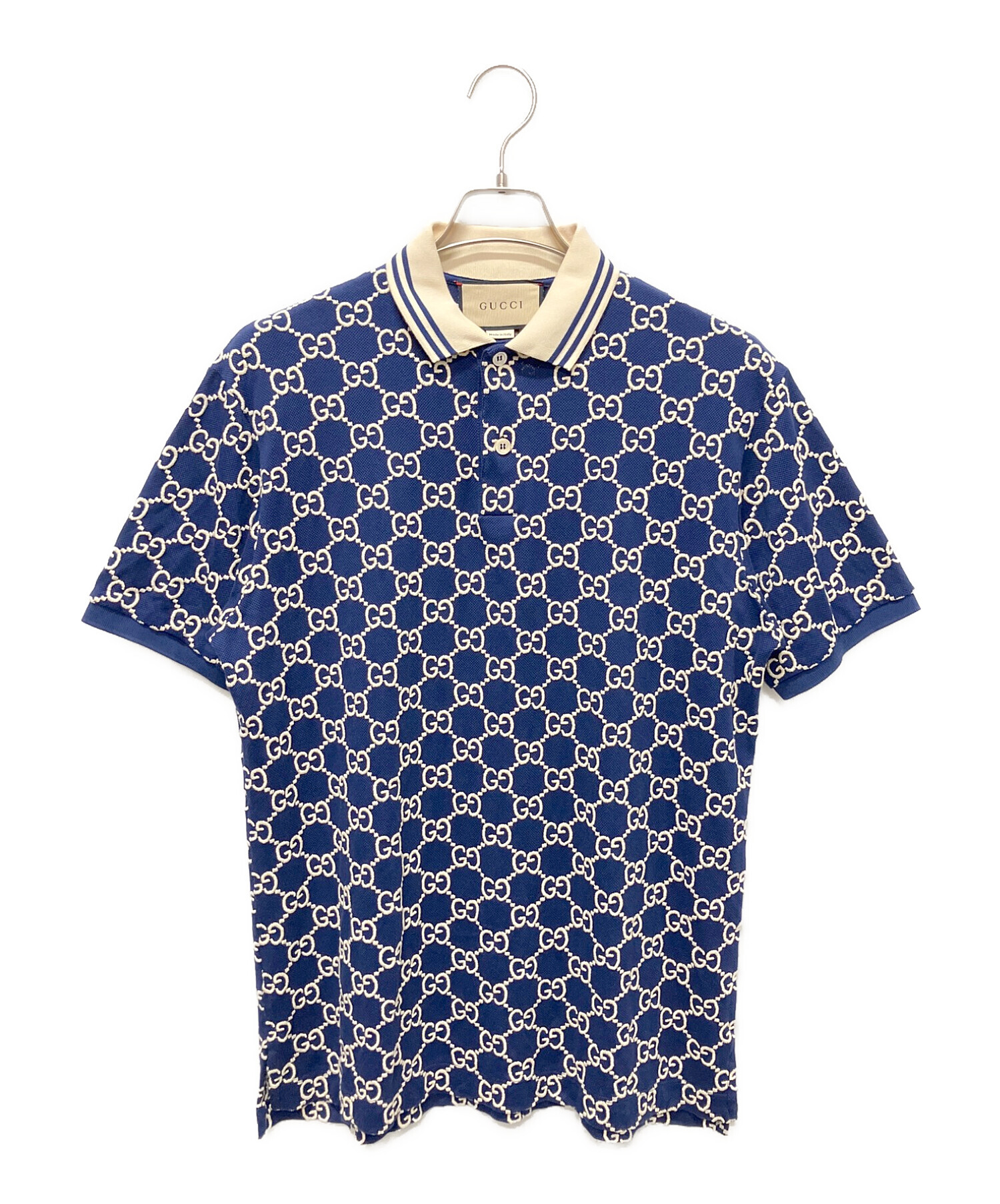 GUCCI グッチ GGストレッチ ポロシャツ　Sサイズ　GGロゴ GUCCI グッチ GGストレッチ ポロシャツ Sサイズ GGロゴ