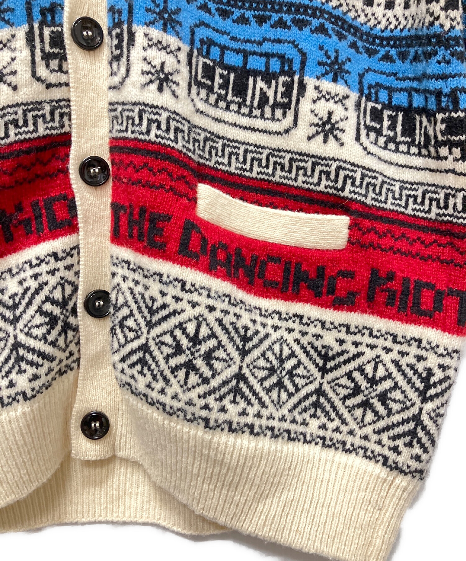 21SS CELINE Dancing Kid カーディガン S 21SS CELINE Dancing Kid カーディガン S