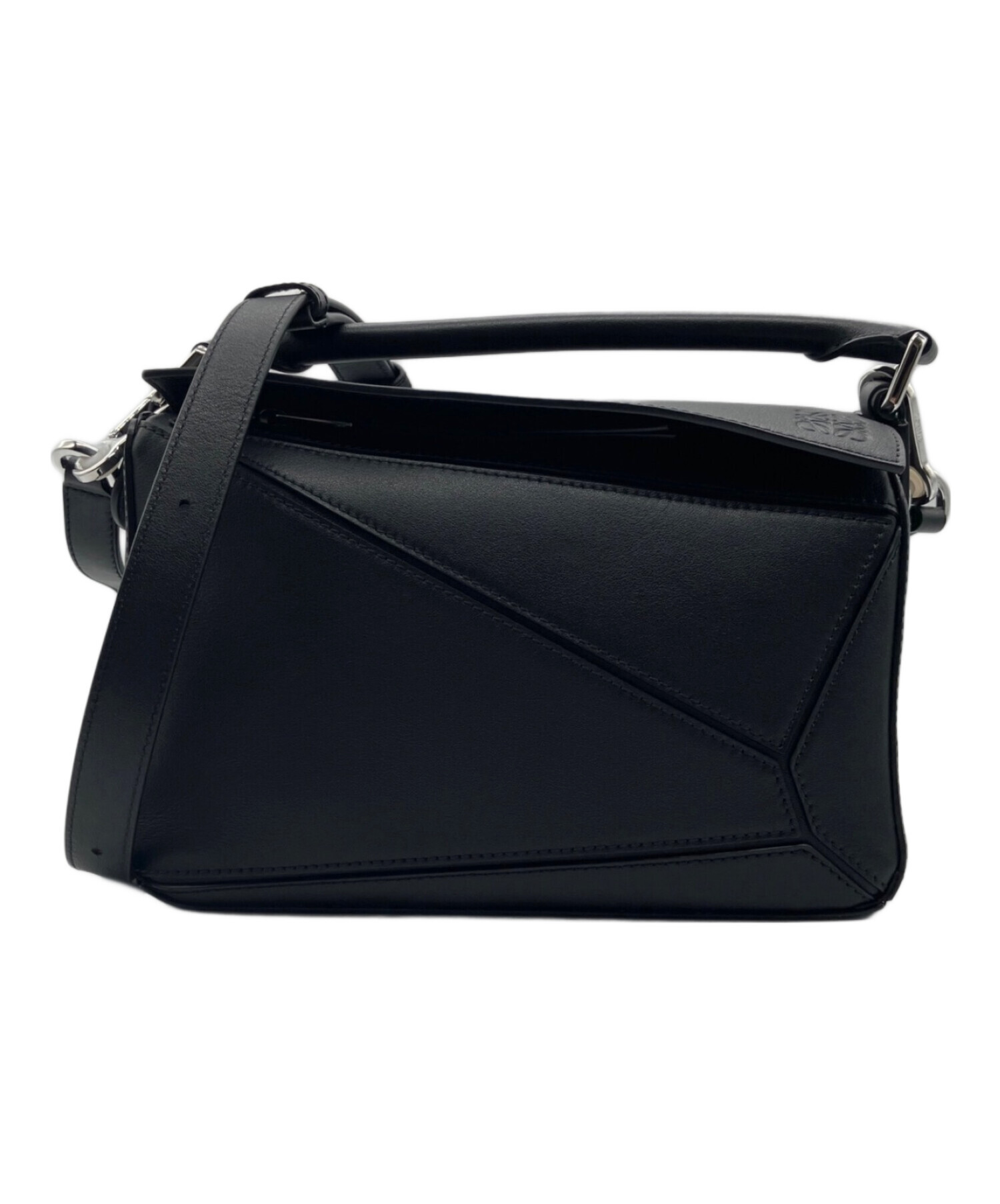 中古・古着通販】LOEWE (ロエベ) PUZZLE BAG SAMLL ブラック サイズ 