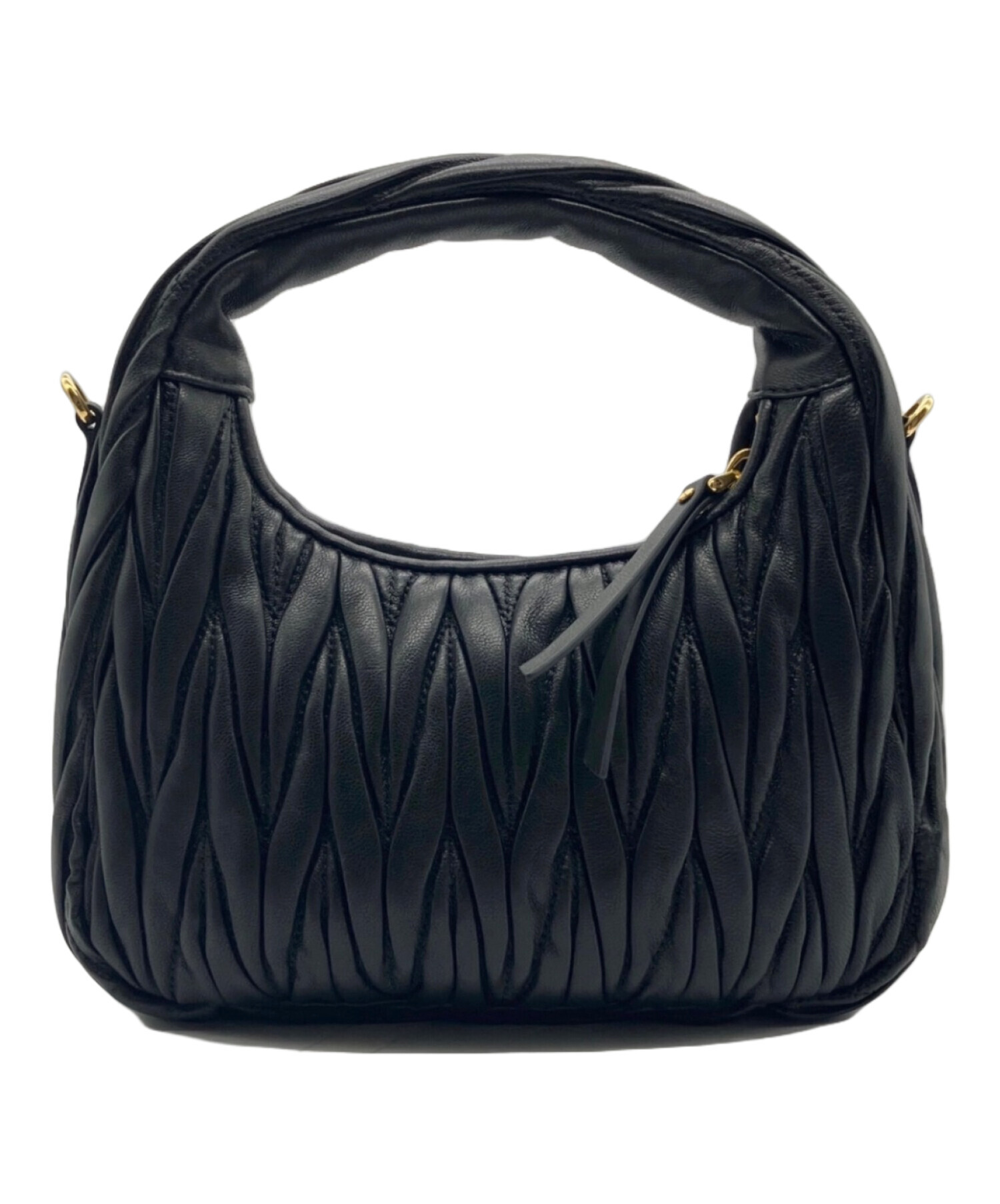中古・古着通販】MIU MIU (ミュウミュウ) ワンダーマテラッセレザー 