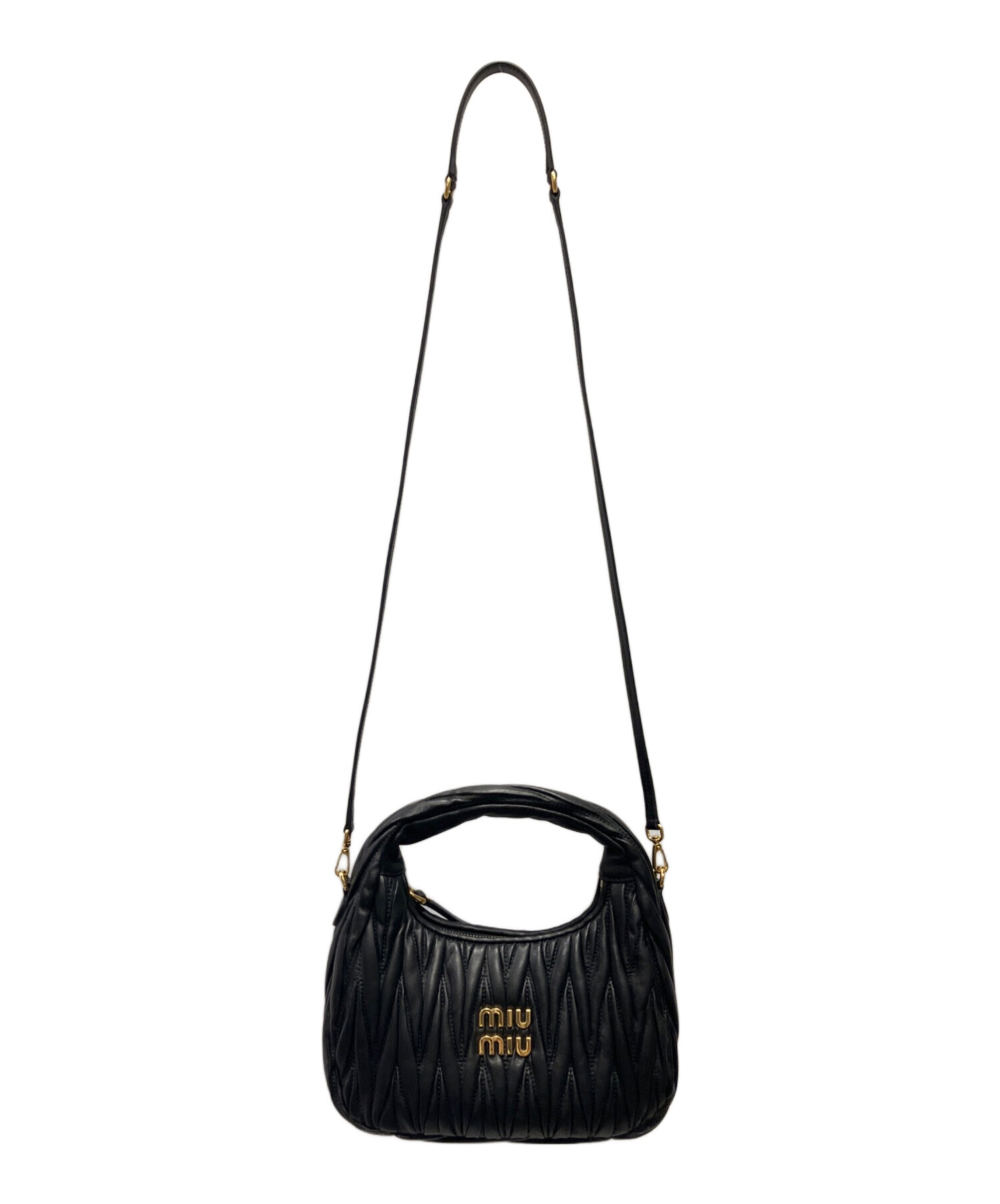 中古・古着通販】MIU MIU (ミュウミュウ) ワンダーマテラッセレザー 