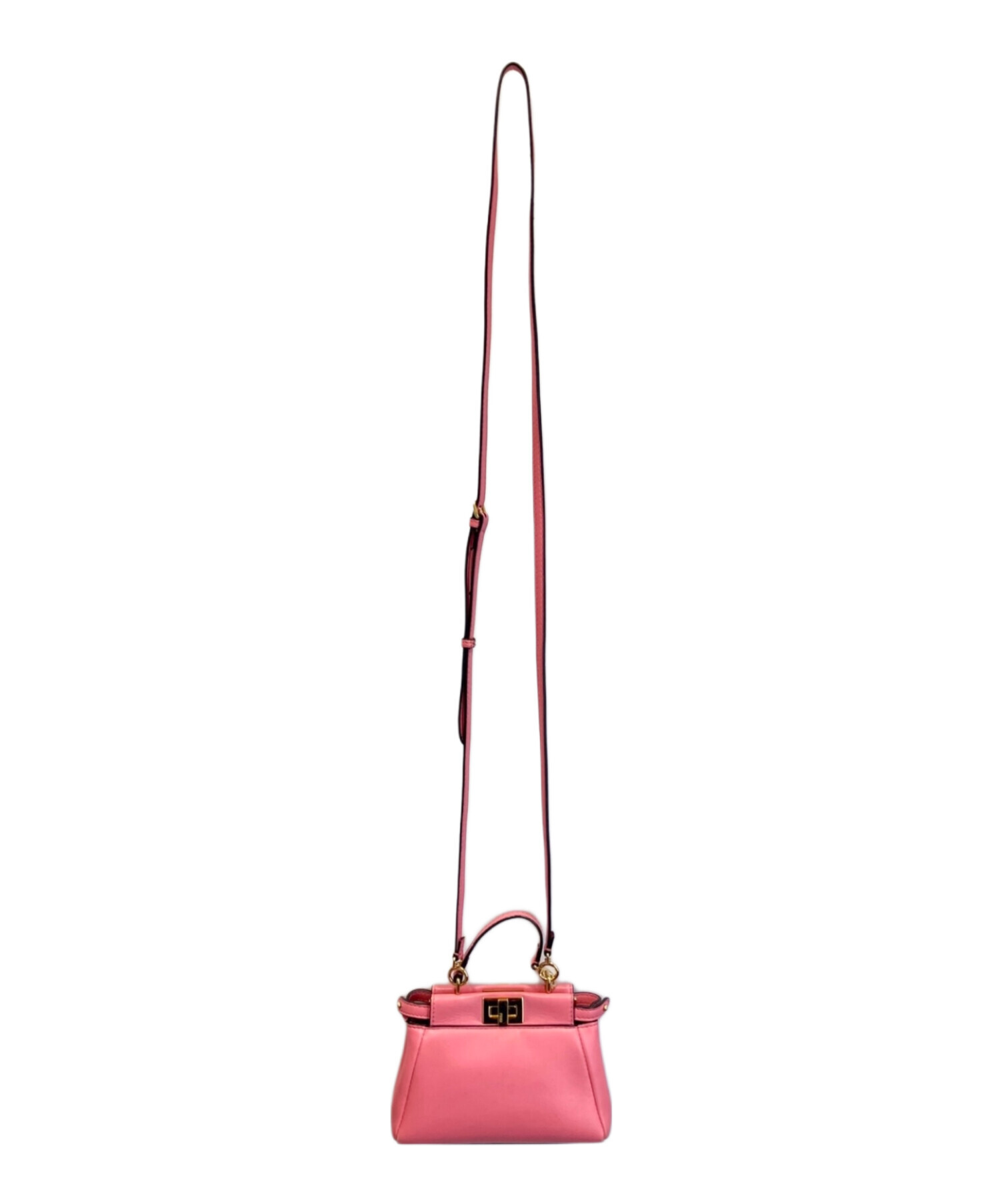 中古・古着通販】FENDI (フェンディ) マイクロピーカブー ピンク 